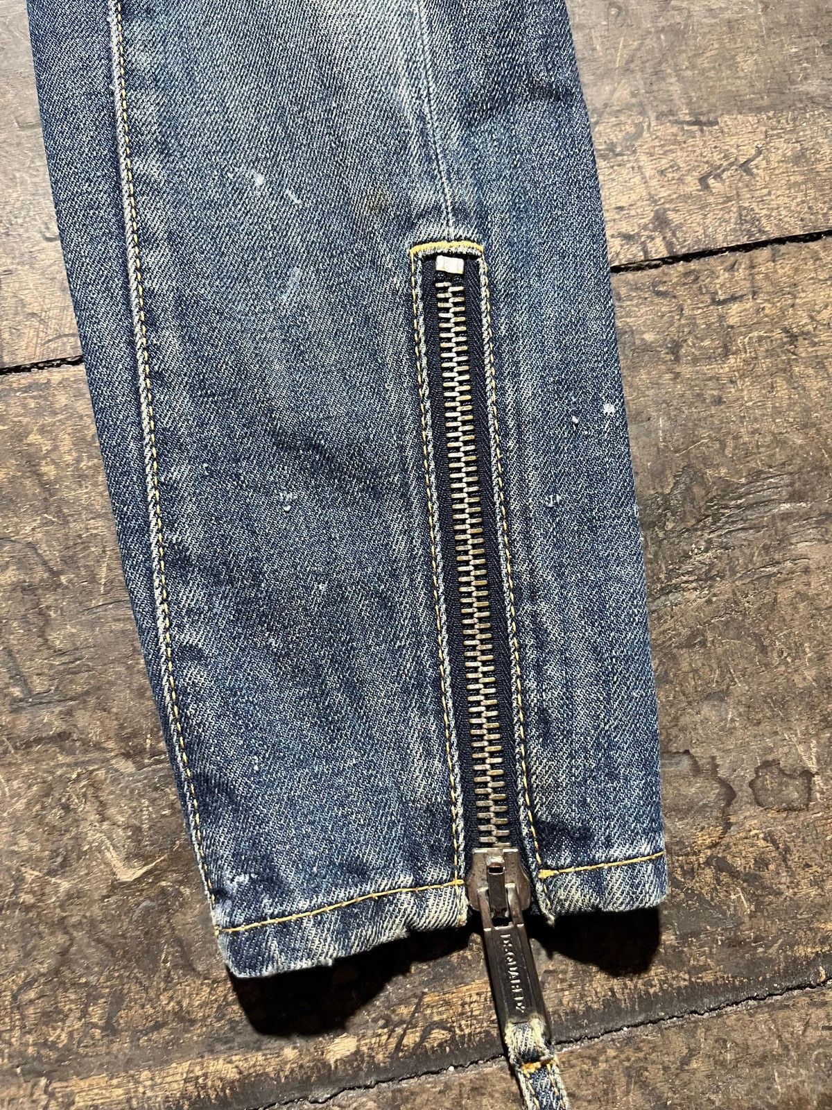 Dsquared2 Rare denim disstressed jeans dsquared2 Size US 27 - 10 Thumbnail