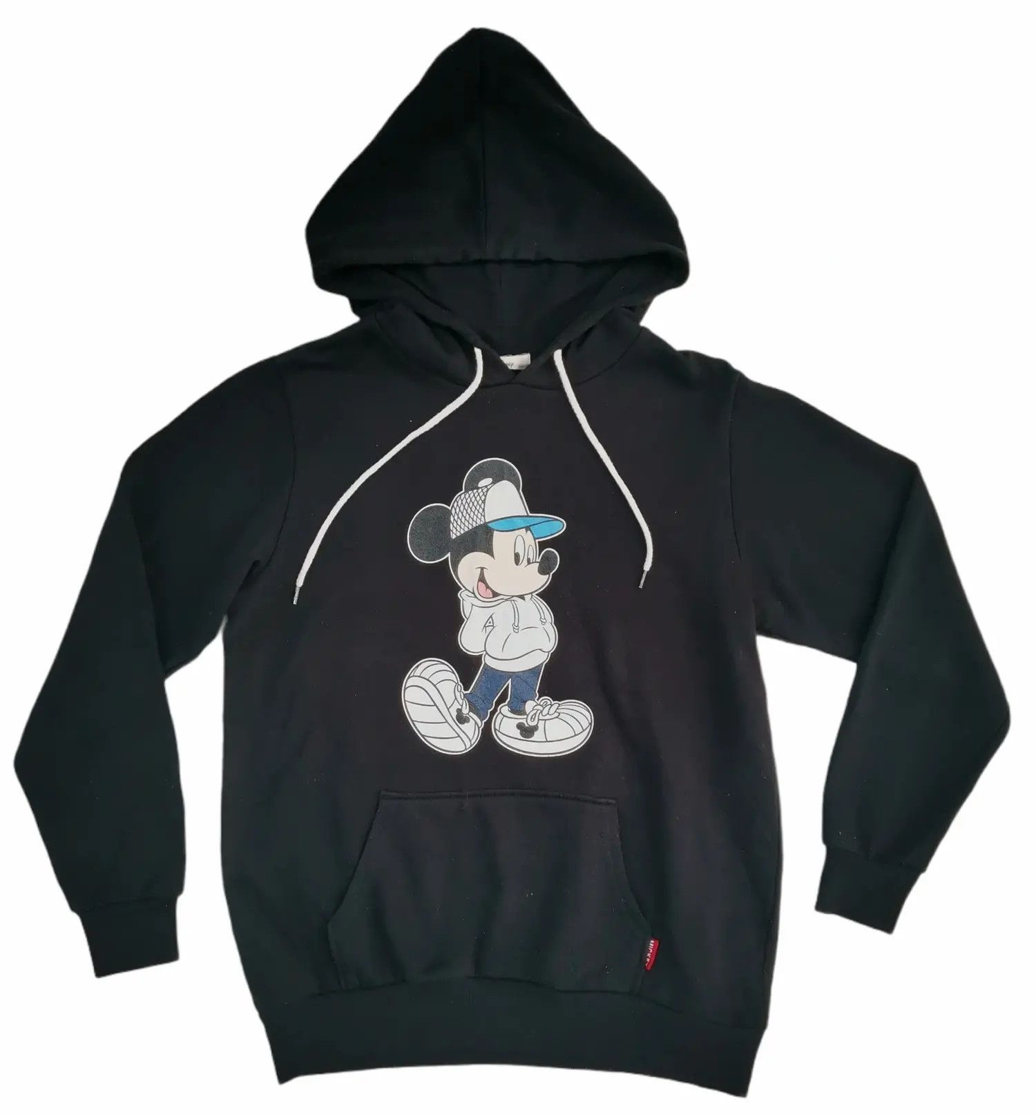 Disney × Mickey Mouse Rare!!! Disney Mickey Mouse Big Logo Hoodie Sweatshirt Size US M / EU 48-50 / 2 - 1 Thumbnail