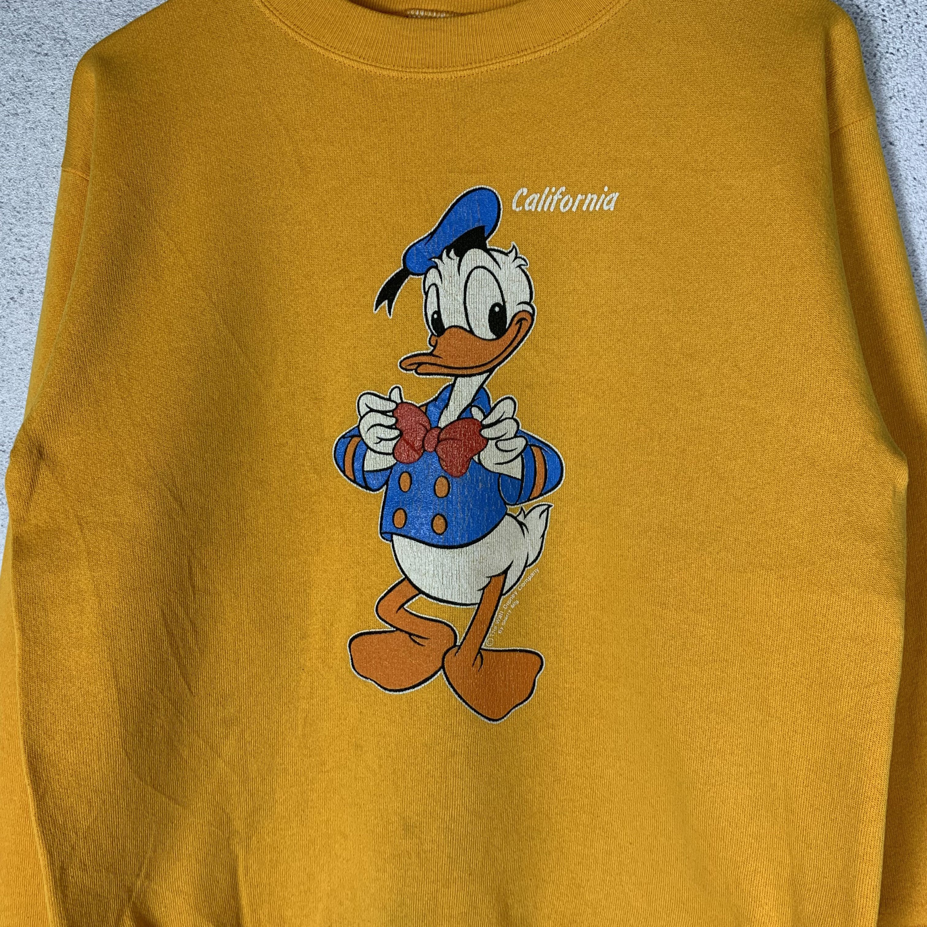 Disney Vintage Donald Duck Disney Sweatshirt Crewneck Size US S / EU 44-46 / 1 - 2 Thumbnail