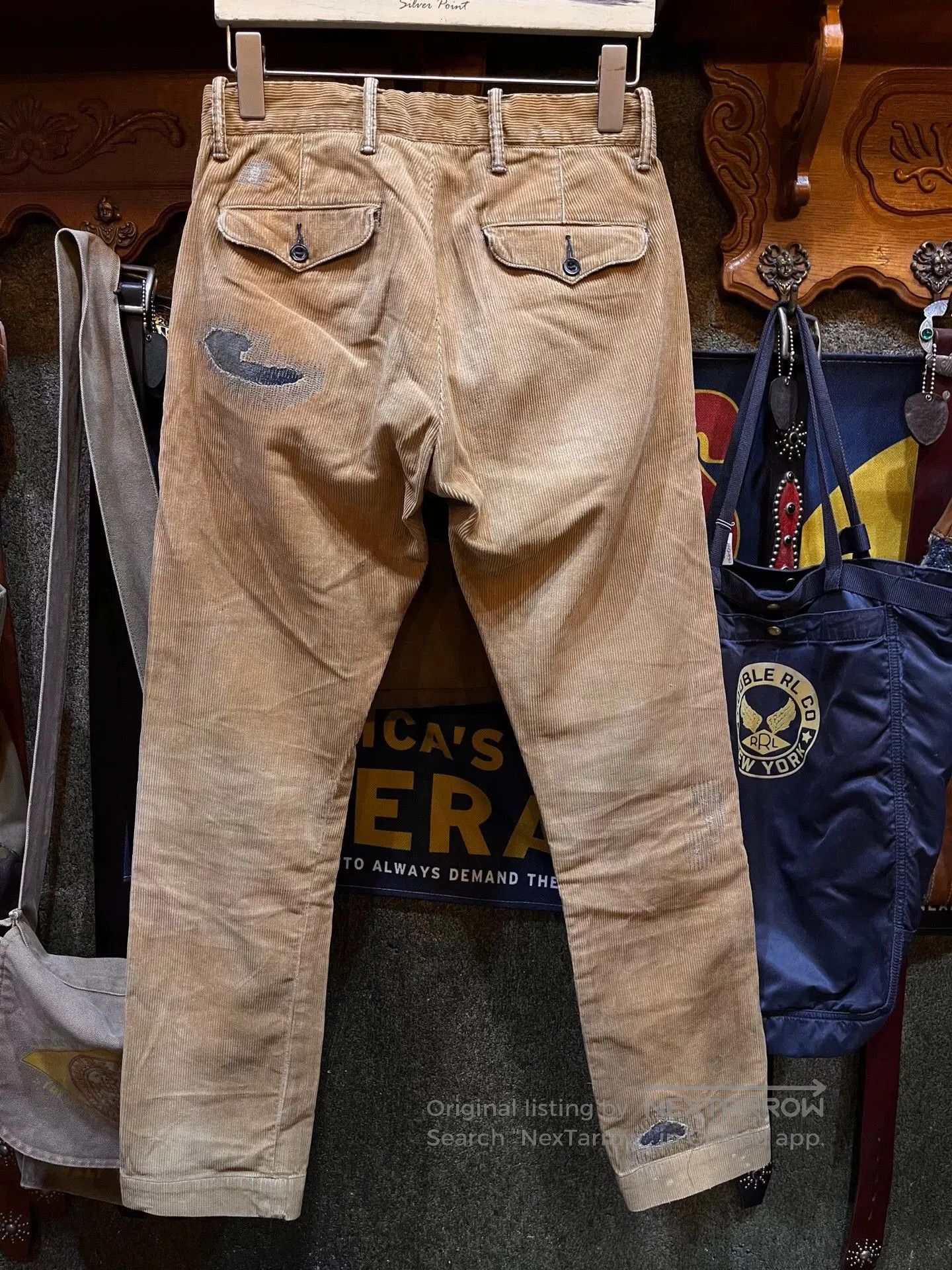RRL Ralph Lauren RRL Vintage Corduroy Casual Pants. Size US 28 / EU 44 - 2 Thumbnail