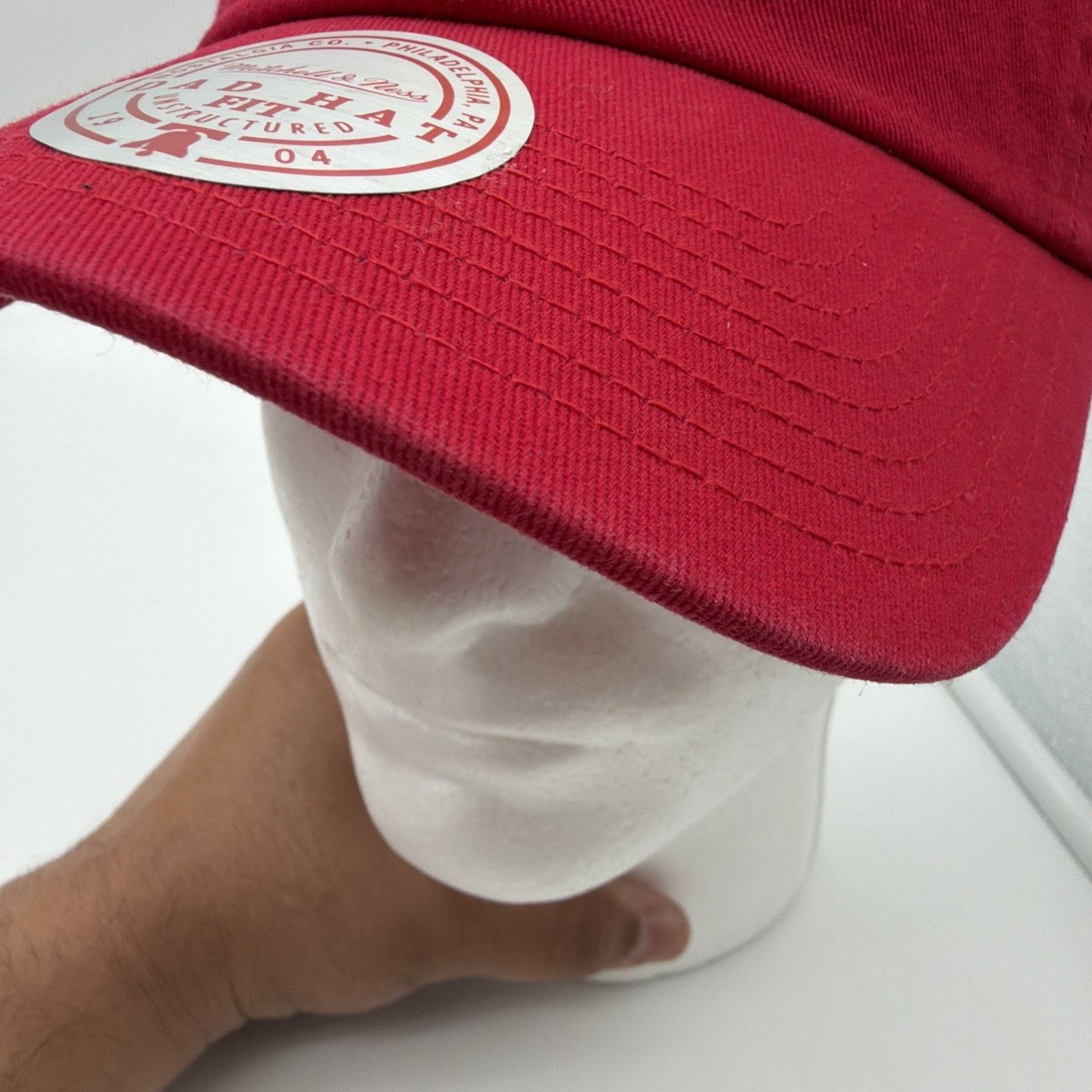 Mitchell & Ness Houston Rockets Mitchell & Ness NBA Cap 3D Logo NWT Size ONE SIZE - 4 Thumbnail