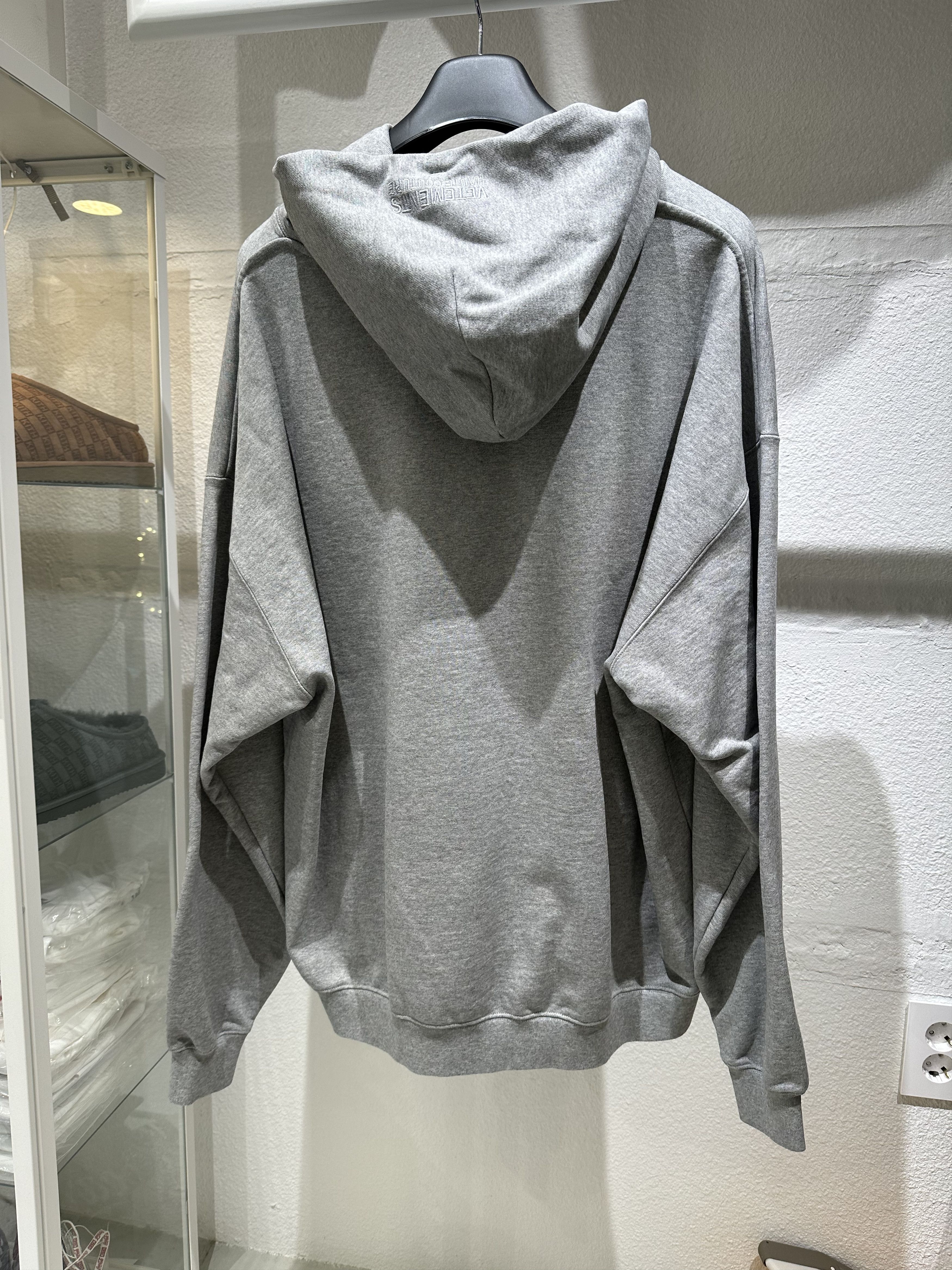 Vetements Vetements haute couture hoodie grey Size US M / EU 48-50 / 2 - 2 Thumbnail