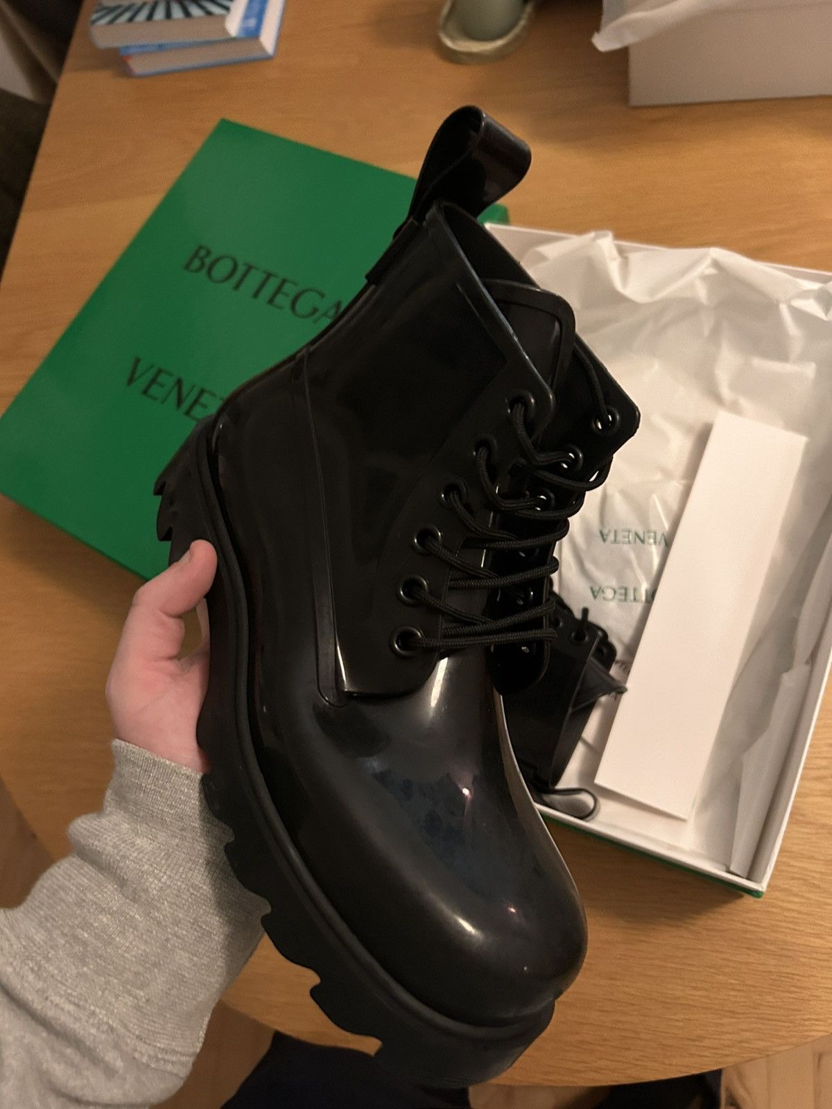Bottega Veneta Bottega Veneta Rubber Boots Size US 8 / EU 41 - 5 Thumbnail