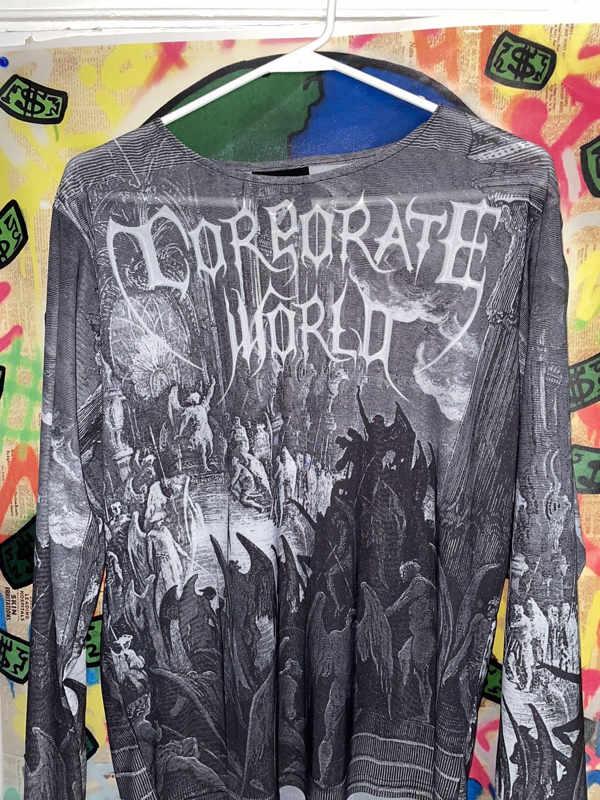 Destroy Lonely Destroy Lonely Corporate world “Paradise lost” long sleeve Size US M / EU 48-50 / 2 - 1 Thumbnail