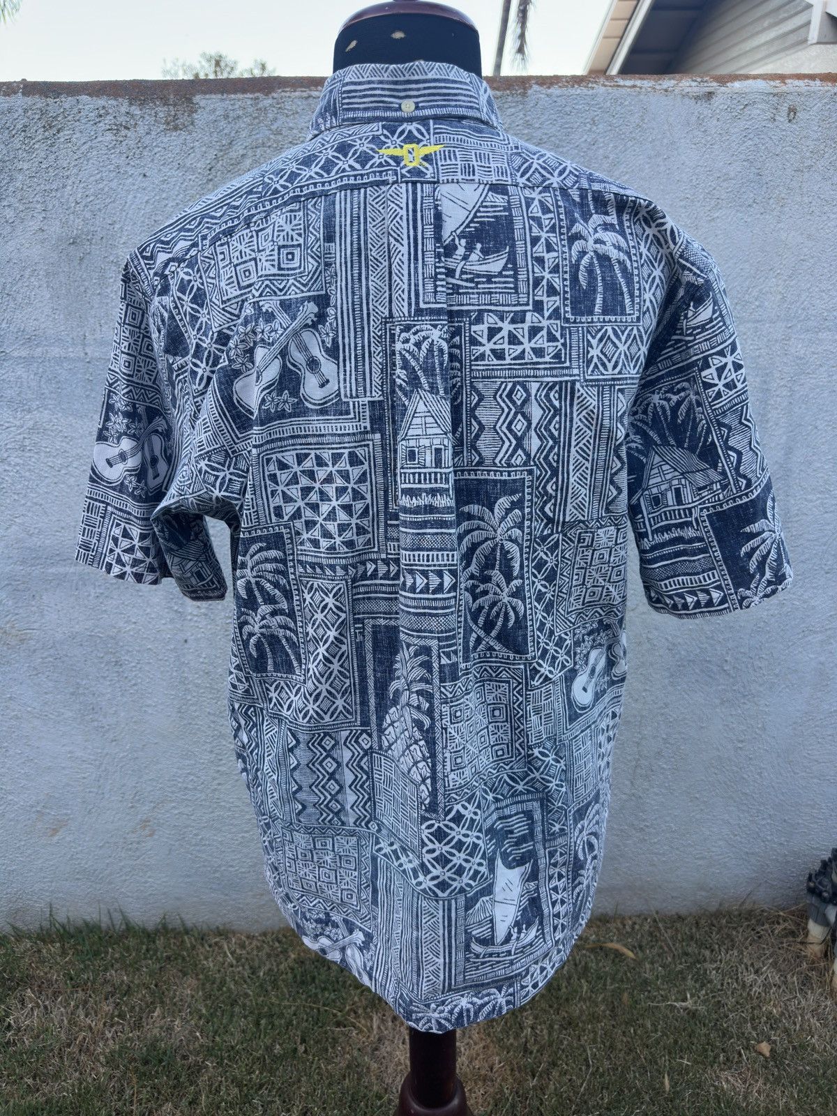 Reyn Spooner Reyn Spooner Blue "Oregon Duck" Hawaiian Print Men's L Size US L / EU 52-54 / 3 - 2 Thumbnail