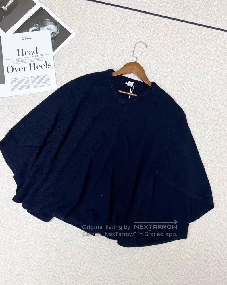Hermes Hermes Cashmere cape sweater Size XXS / US 00 / IT 34 - 2 Thumbnail