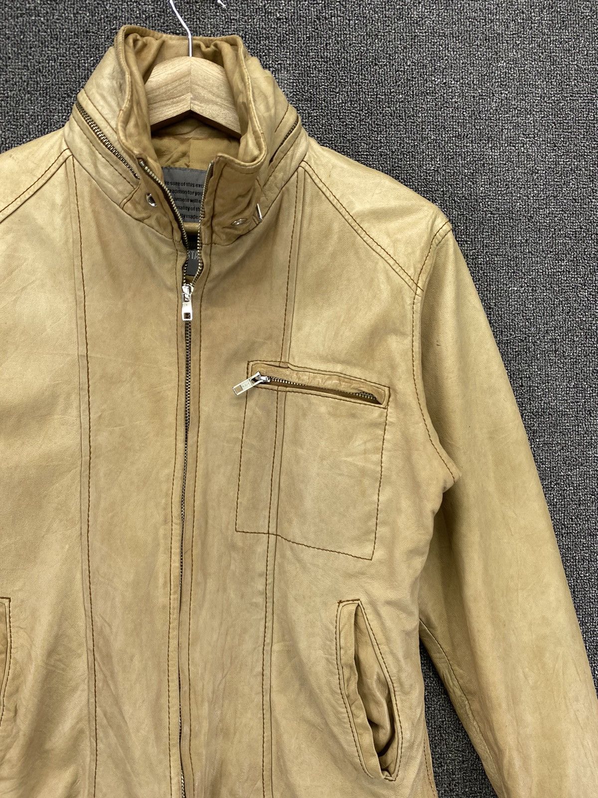 Japanese Brand Vintage Journal Standard Sheep Leather Jacket Size L / US 10 / IT 46 - 6 Thumbnail