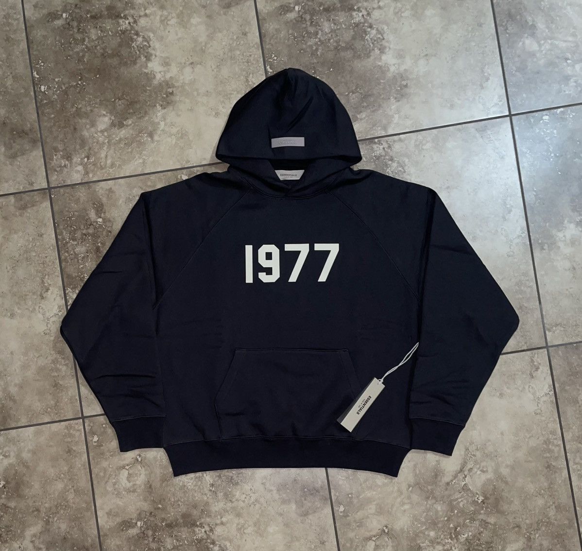 Fear of God Essentials 1977 Hoodie Iron Men's - SS22 - US
