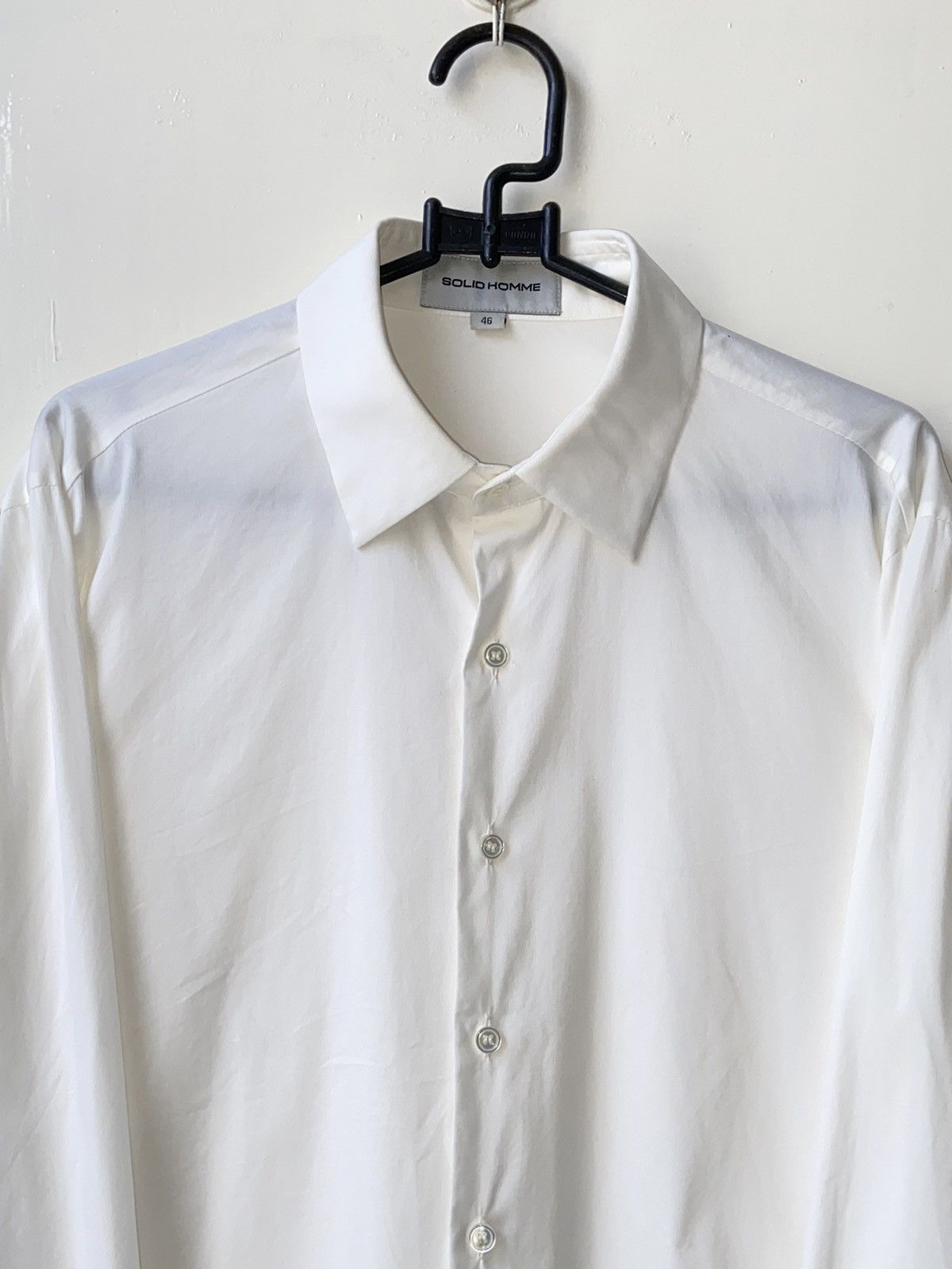 Solid Homme × Wooyoungmi SOLID HOMME White Shirt Size US XS / EU 42 / 0 - 12 Thumbnail