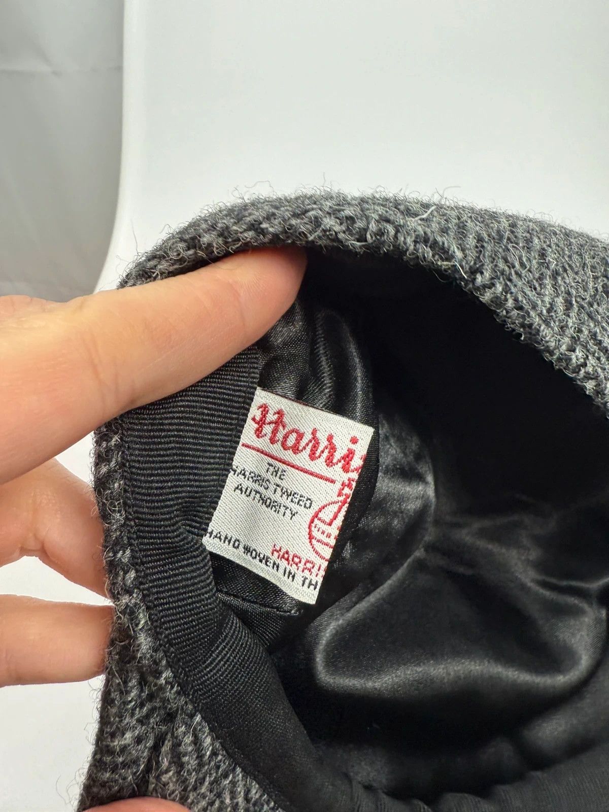 Harris Tweed Charles Tyrwhitt Harris Tweed Wool Flat Hat Handwoven size S Size ONE SIZE - 9 Thumbnail