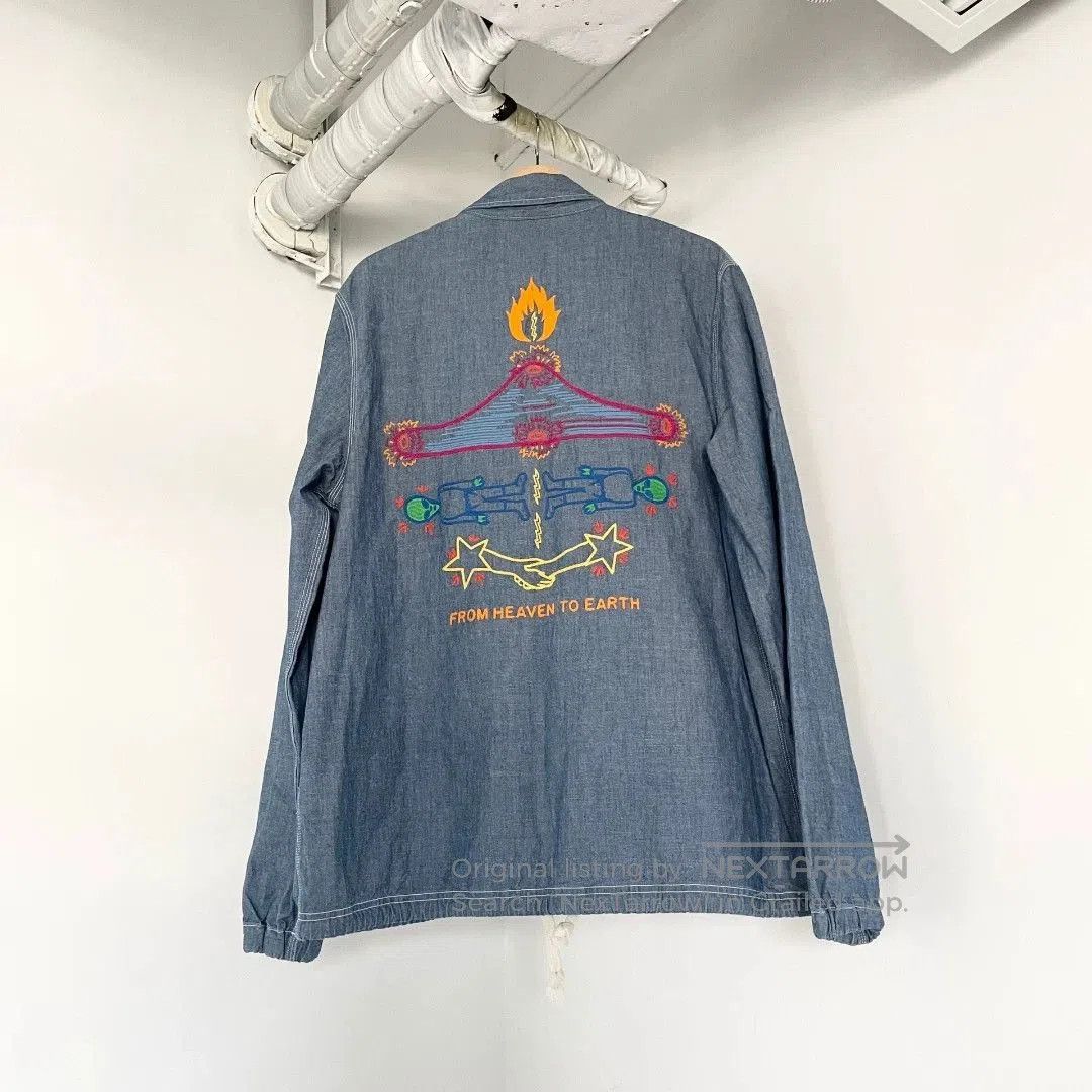 Brain Dead Brain Dead Embroidered Coach Jacket. Size US M / EU 48-50 / 2 - 2 Thumbnail