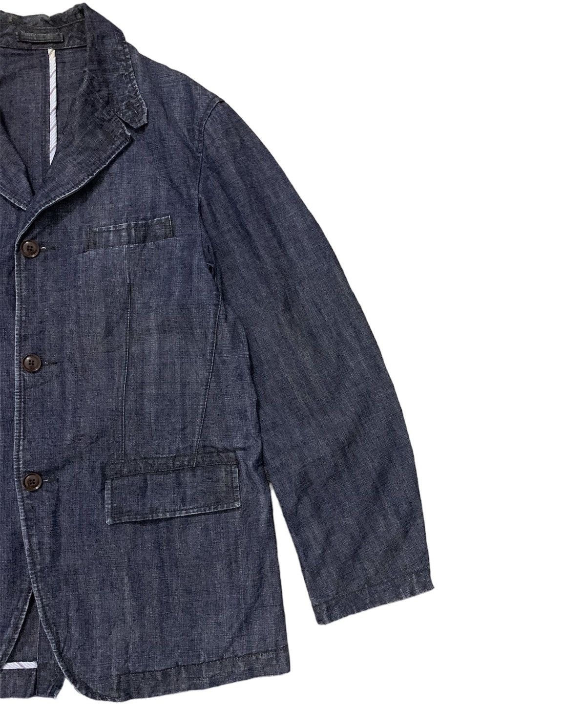 Uniqlo Like MIU MIU WORKWEAR Denim Jacket(A) Size US L / EU 52-54 / 3 - 3 Thumbnail