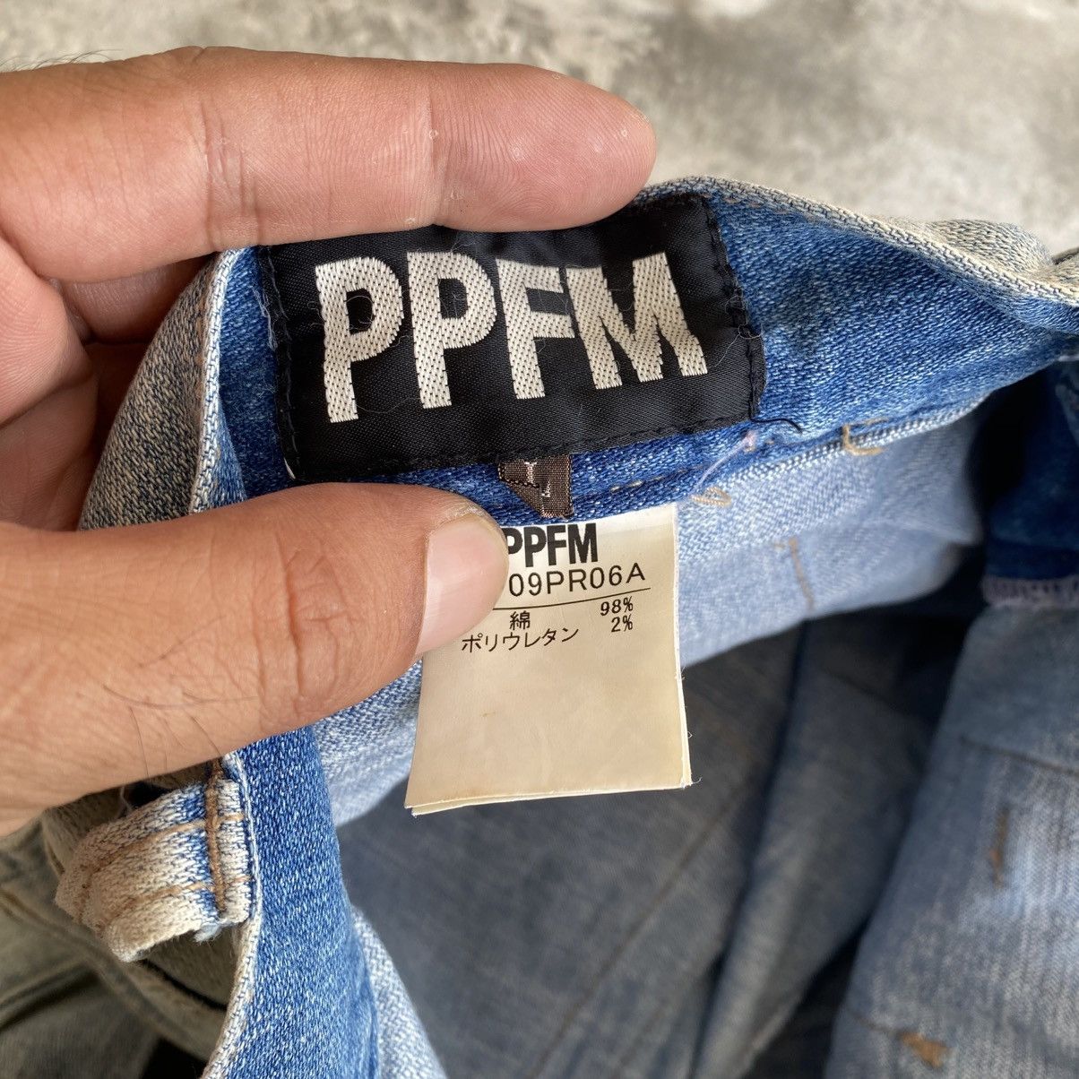 If Six Was Nine × Japanese Brand × PPFM Vintage Ppfm Curve Legs Japanese Denim Size US 32 / EU 48 - 10 Thumbnail