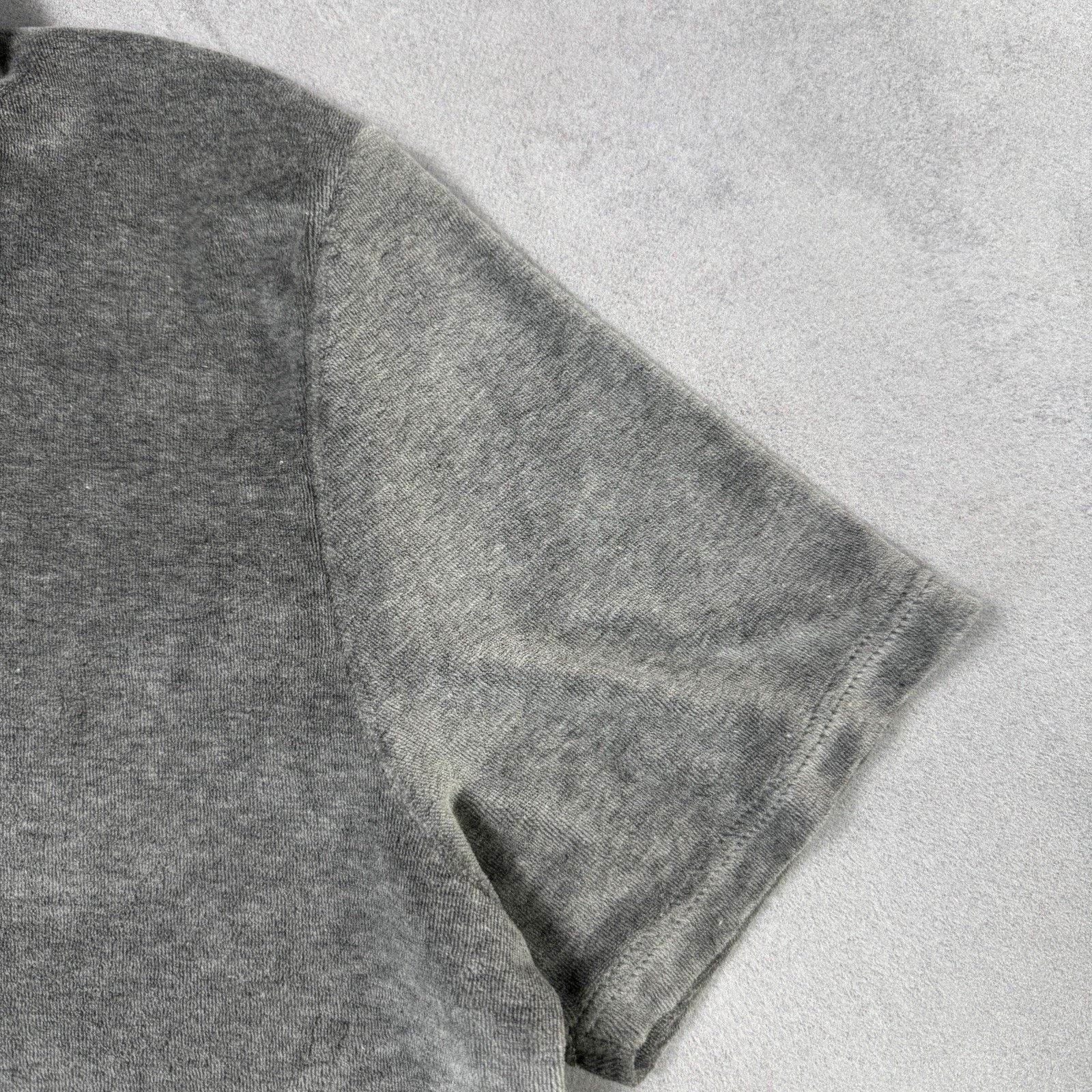Reiss Reiss Men Grey Velure Polo Zip T Shirt Size L Size US L / EU 52-54 / 3 - 2 Thumbnail