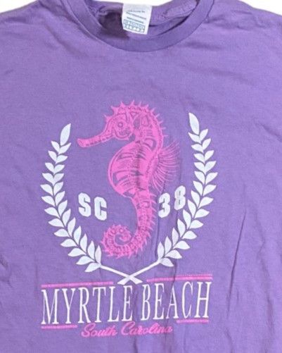 Vintage 🏁 Myrtle Beach T-Shirt 🏁 Size US S / EU 44-46 / 1 - 2 Thumbnail