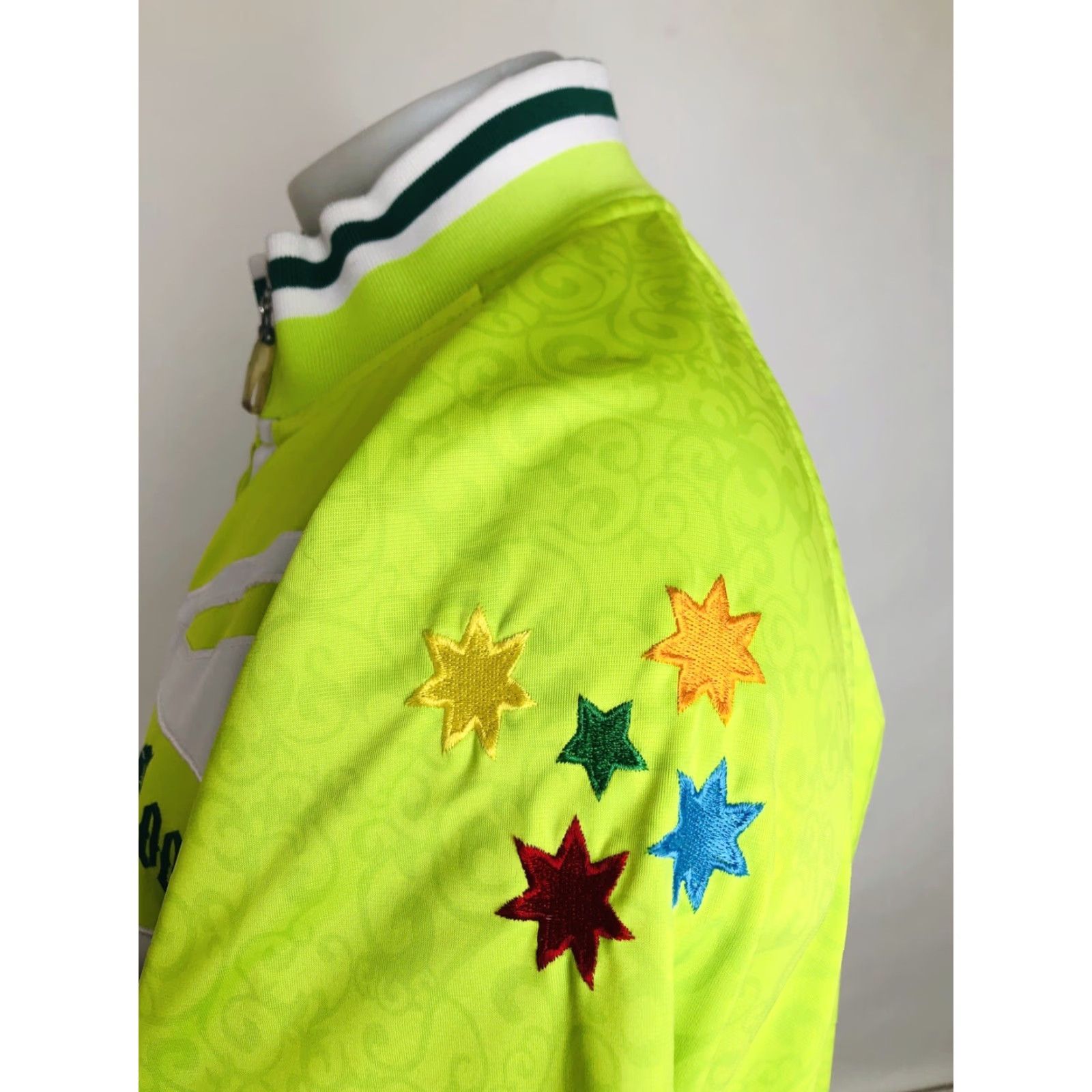 Coogi COOGI Embroidered Flag Mens 3XL Floral Paisley Jacket Green Jacket Mens 3XL Embroidered Flag COOGI Size US XXL / EU 58 / 5 - 7 Thumbnail