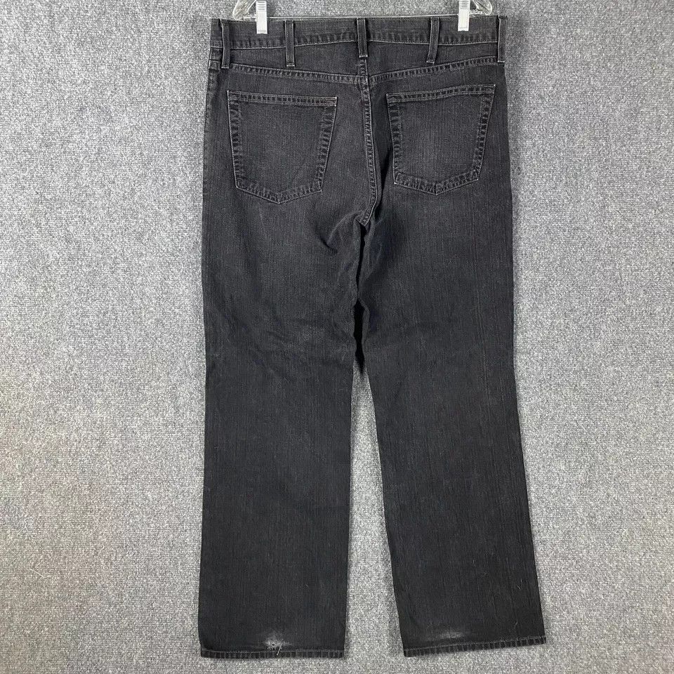 Old Navy Old Navy Jeans Men's 36x30 Straight Leg Denim Charcoal Size US 36 / EU 52 - 5 Thumbnail