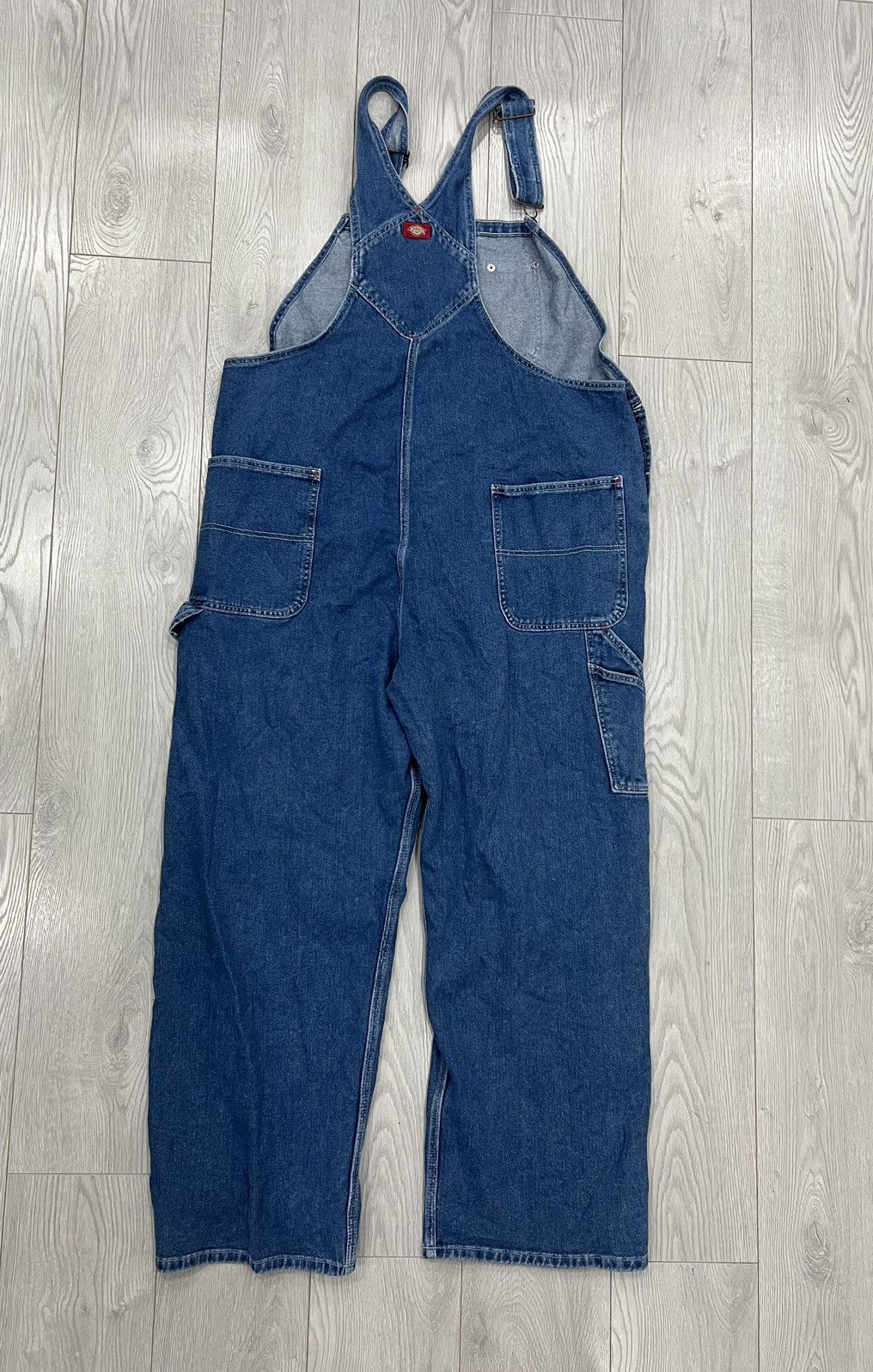 Dickies Vintage Dickies Denim Overalls Jeans Pants 42x32 Size US 42 / EU 58 - 2 Thumbnail