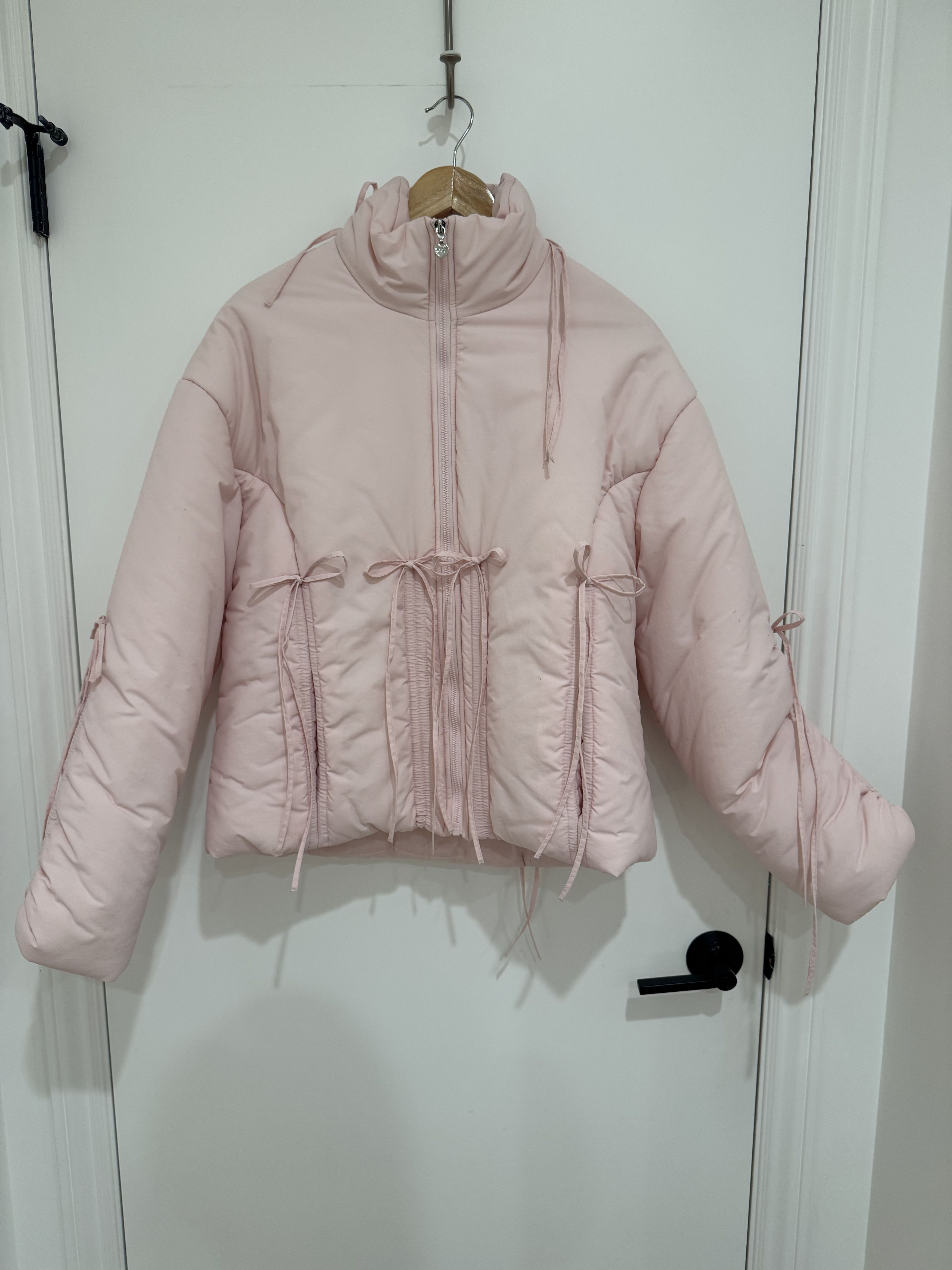 Other mymummadeit Pink Down Jacket Size M / US 6-8 / IT 42-44 - 1 Thumbnail