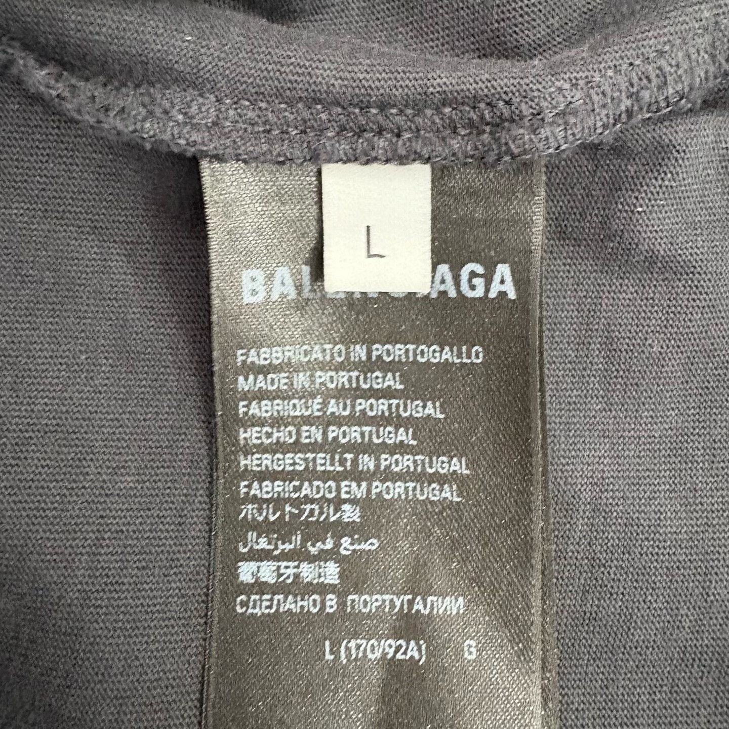 Balenciaga balenciaga distressed black hoodie size L Size US L / EU 52-54 / 3 - 5 Thumbnail