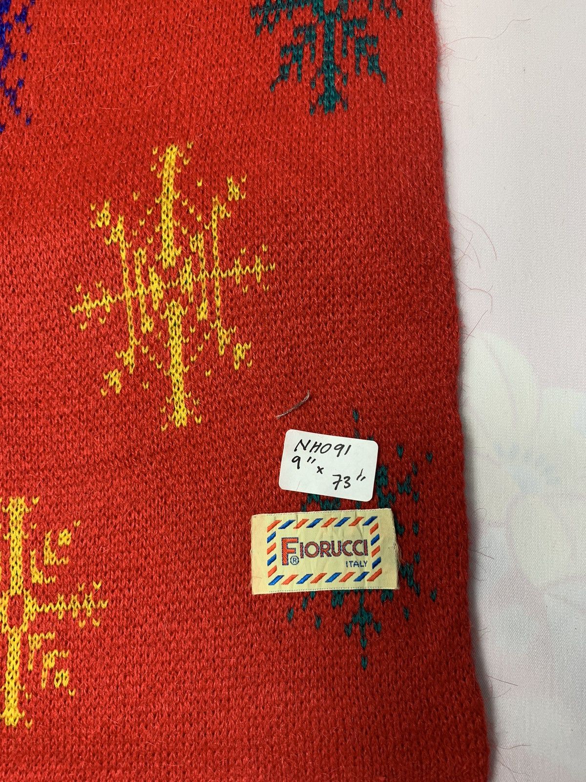 Vintage Fiorucci Scarf / Muffler / Neckwear Size ONE SIZE - 6 Thumbnail