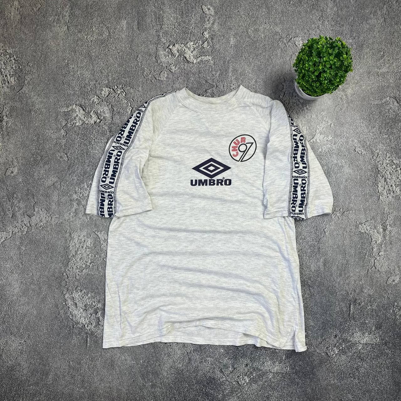 Umbro Vintage Umbro Lampass Chur 97 Cotton T-Shirt Mens Size XL Size US XL / EU 56 / 4 - 1 Thumbnail