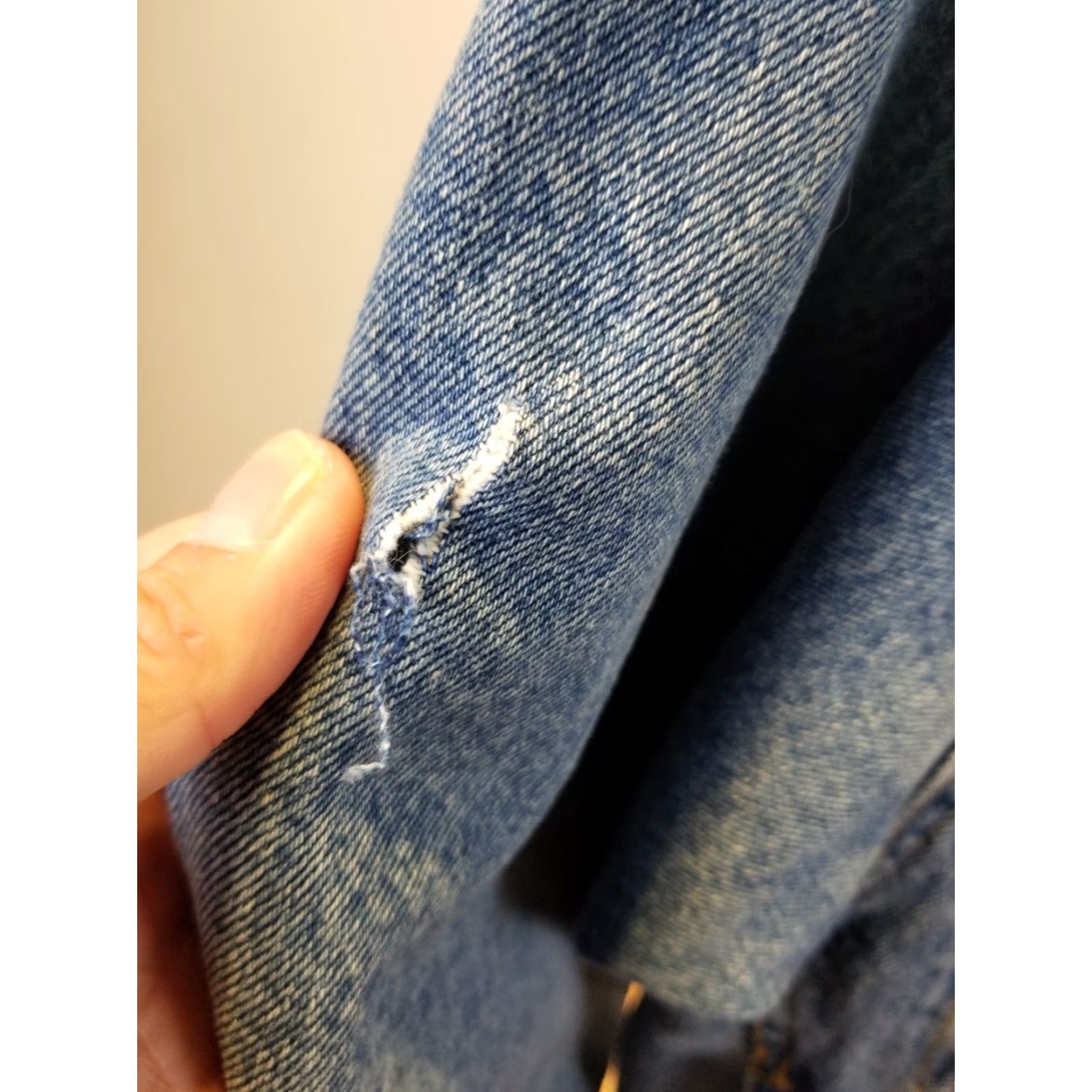 Denime VINTAGE MARITHE FRANCOIS GIRBAUD Denim Jacket SHIRT Men M Blue 90s 20 Inch Cross Shoulder Cross Chest Shoulder to Cuff 24 Inch Top to Bottom 27 Inch Size US M / EU 48-50 / 2 - 5 Thumbnail