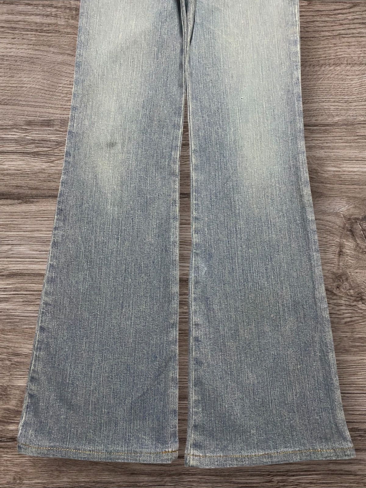 EFFECTOR Vintage Japan Brand Effect Quaint Flare Rna Jeans Size US 26 / EU 42 - 5 Thumbnail