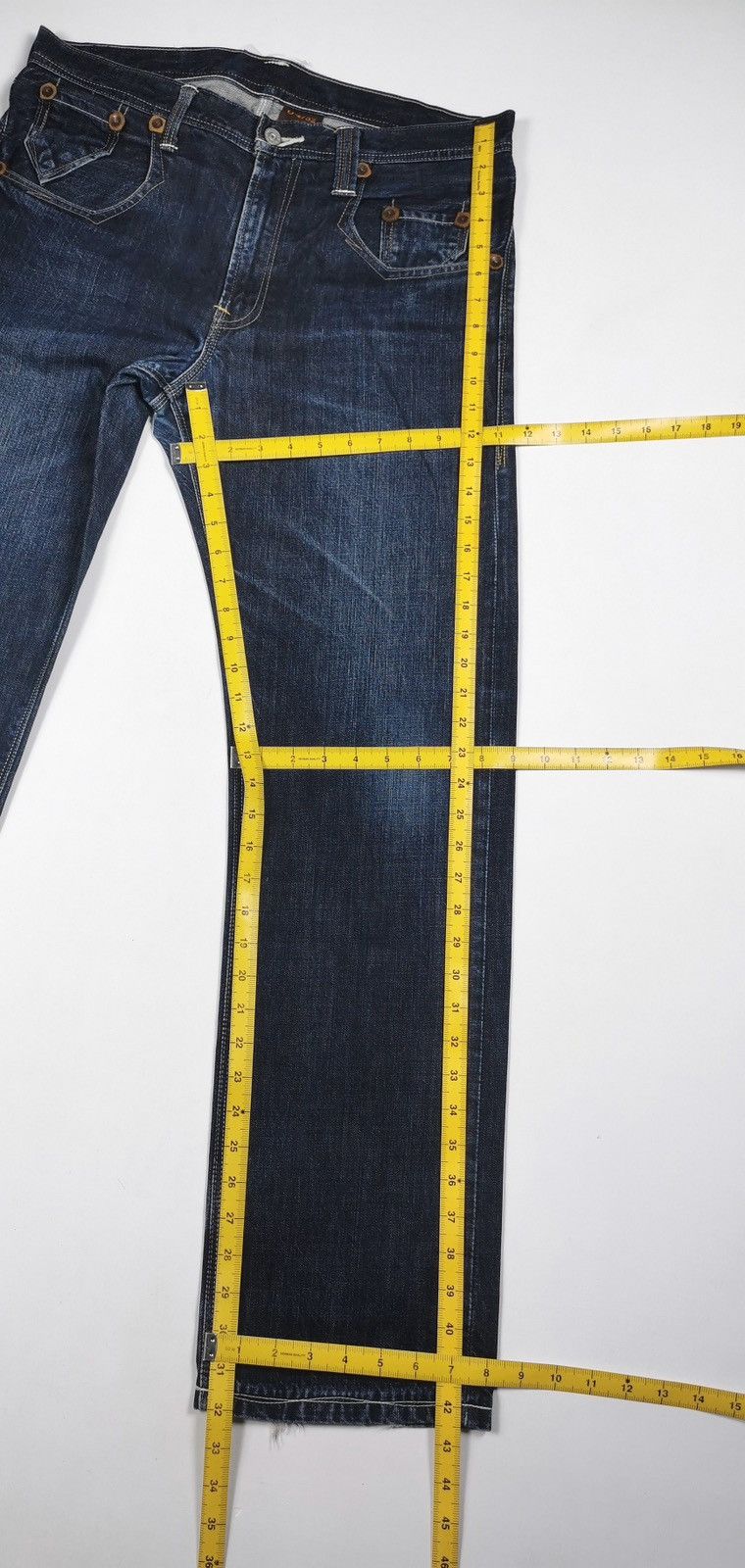 Levi's Vintage Levis 502 Regular Fit Denim Jeans Size US 35 - 12 Thumbnail