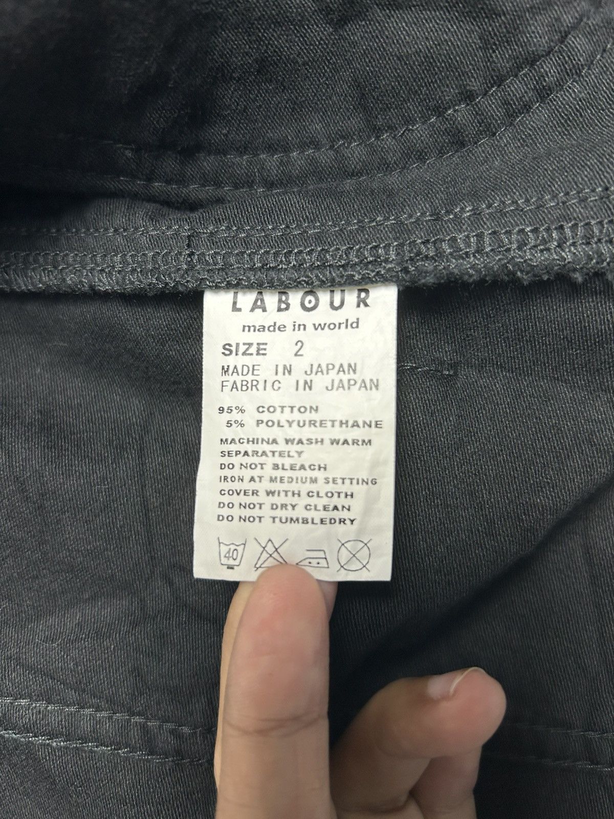 Japanese Brand MANUAL LABOUR TAILOR MADE BUTTON UP JACKET Size XS / US 0-2 / IT 36-38 - 9 Thumbnail