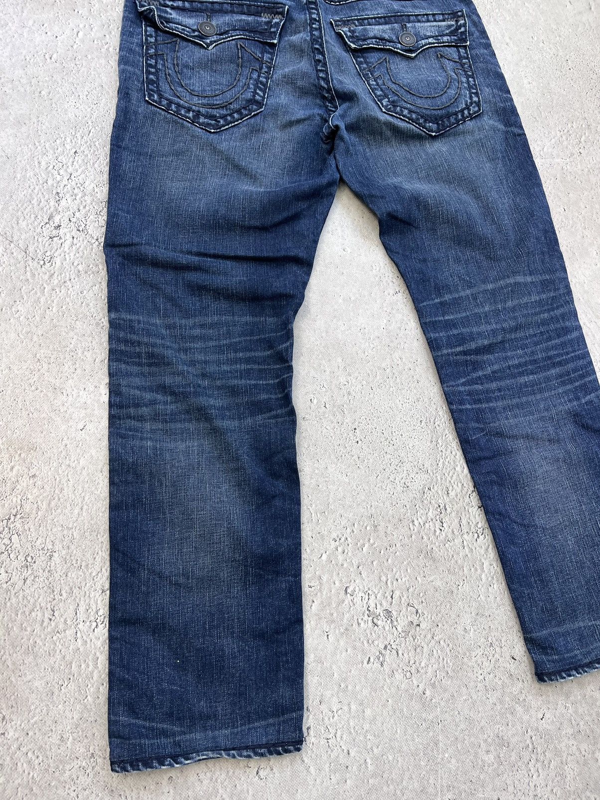 Japanese Brand × True Religion True Religion y2k Flare Japanese Jeans Distressed Size US 34 / EU 50 - 5 Thumbnail