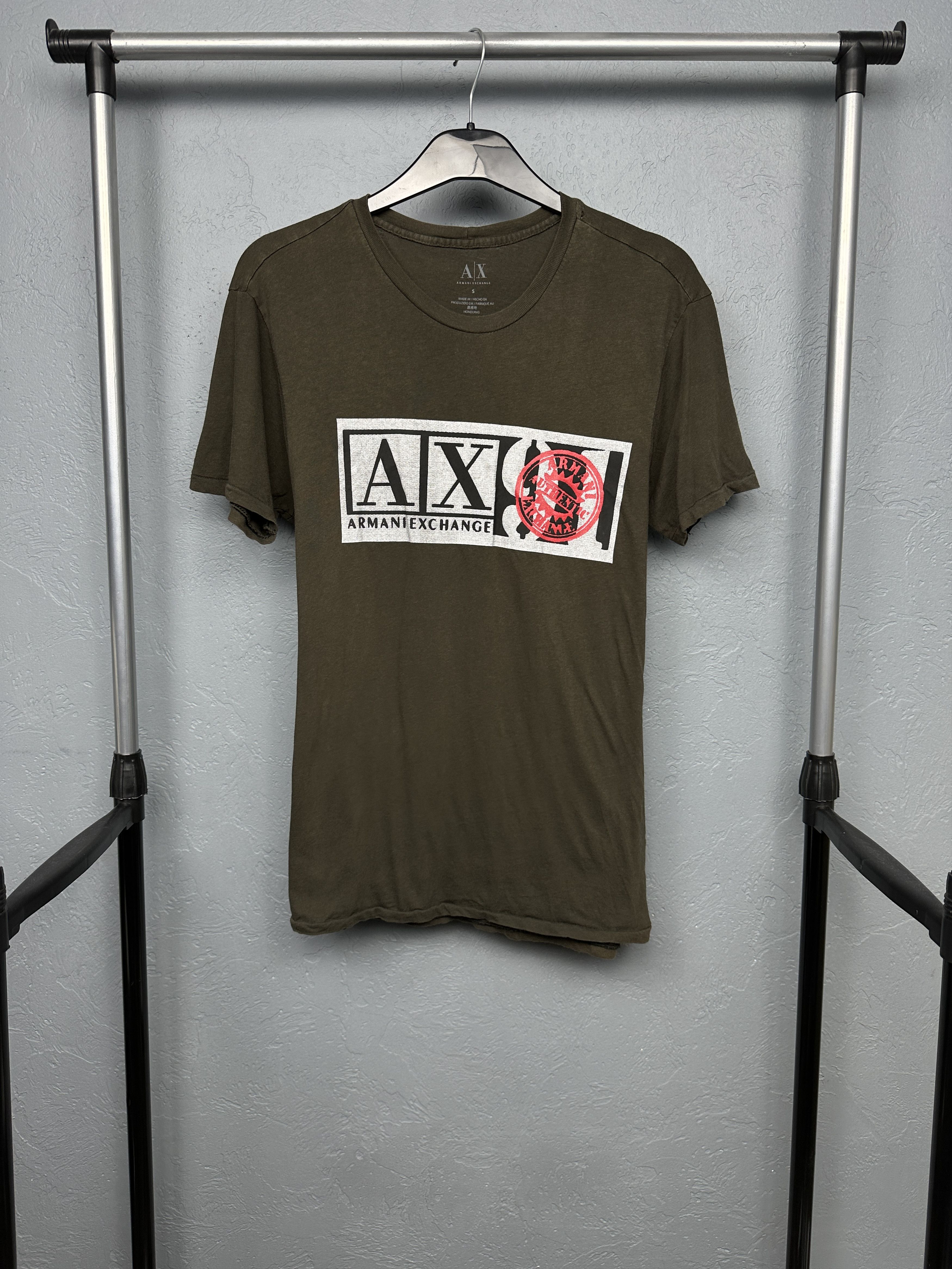 Armani Exchange Armani Exchange Mens T-Shirt Size US S / EU 44-46 / 1 - 1 Thumbnail