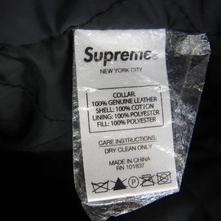 Supreme Supreme 20AW LEATHER COLLAR WORK JACKET Size US M / EU 48-50 / 2 - 5 Thumbnail