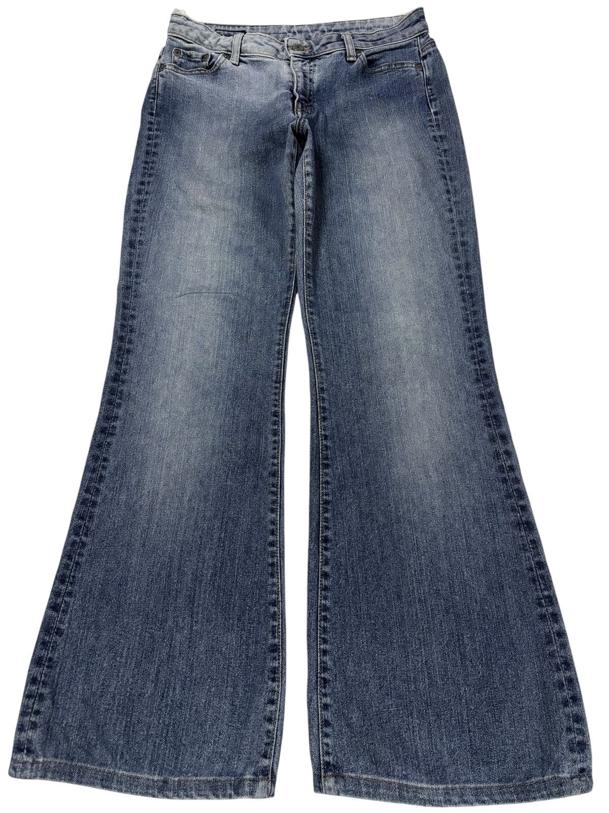 Japanese Brand Vtg Y2k Japan Georgia Love Flared Jeans Size US 28 / EU 44 - 1 Thumbnail