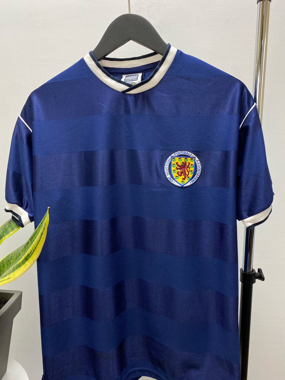 Other Scotland 1986 Score Draw Soccer Jersey Remake Football Size US M / EU 48-50 / 2 - 9 Thumbnail