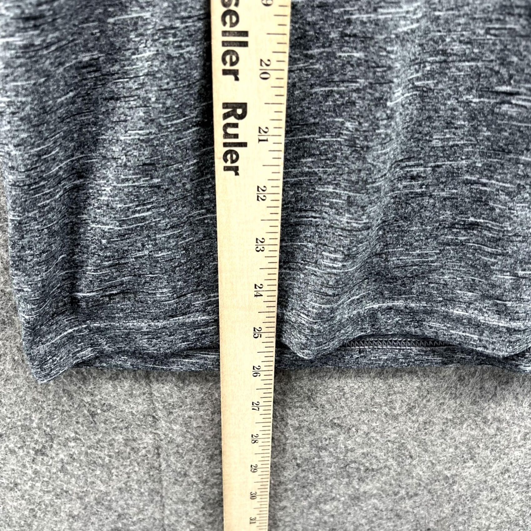 Nike Nike Dri-Fit Shirt Men S Heather Gray Polyester Short Sleeve Crew Neck Nike Logo T-Shirt Shirts Size US S / EU 44-46 / 1 - 7 Thumbnail