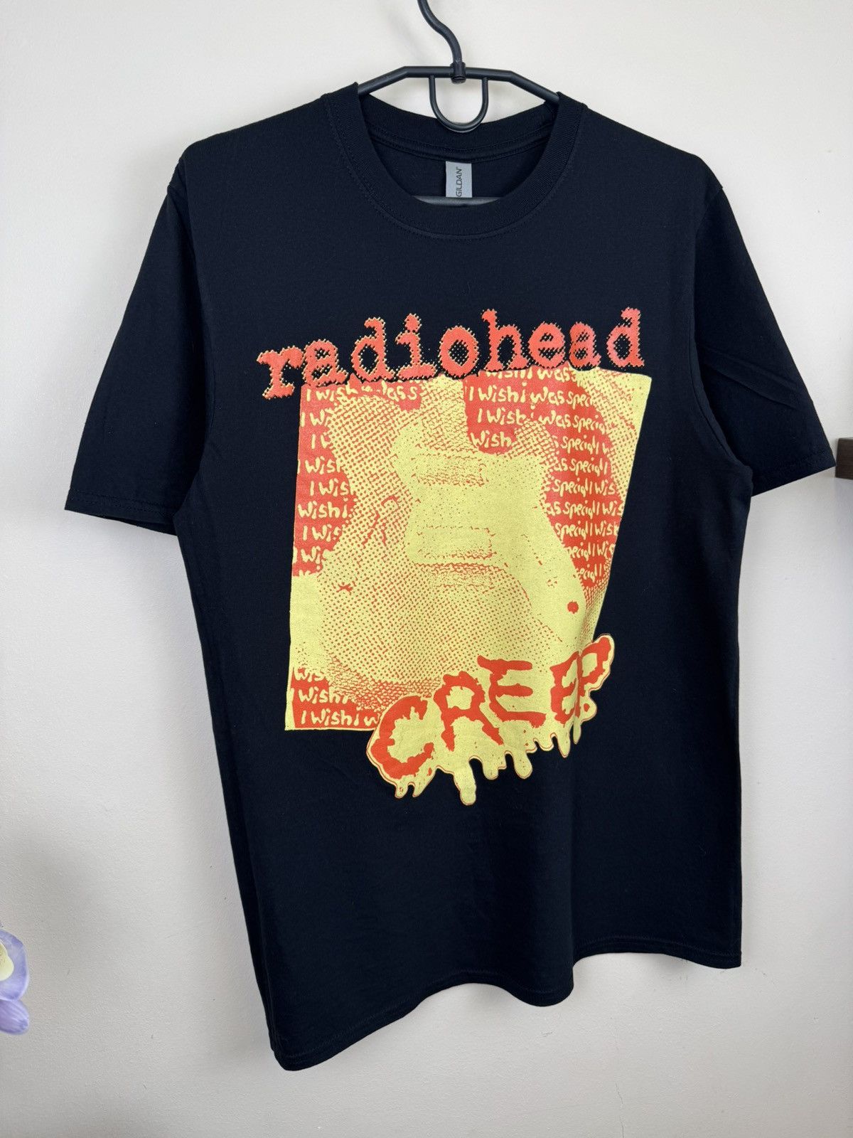 Other Radiohead Creep T shirt Black sz M Rock Band Music Hype Rare Size US XL / EU 56 / 4 - 5 Thumbnail