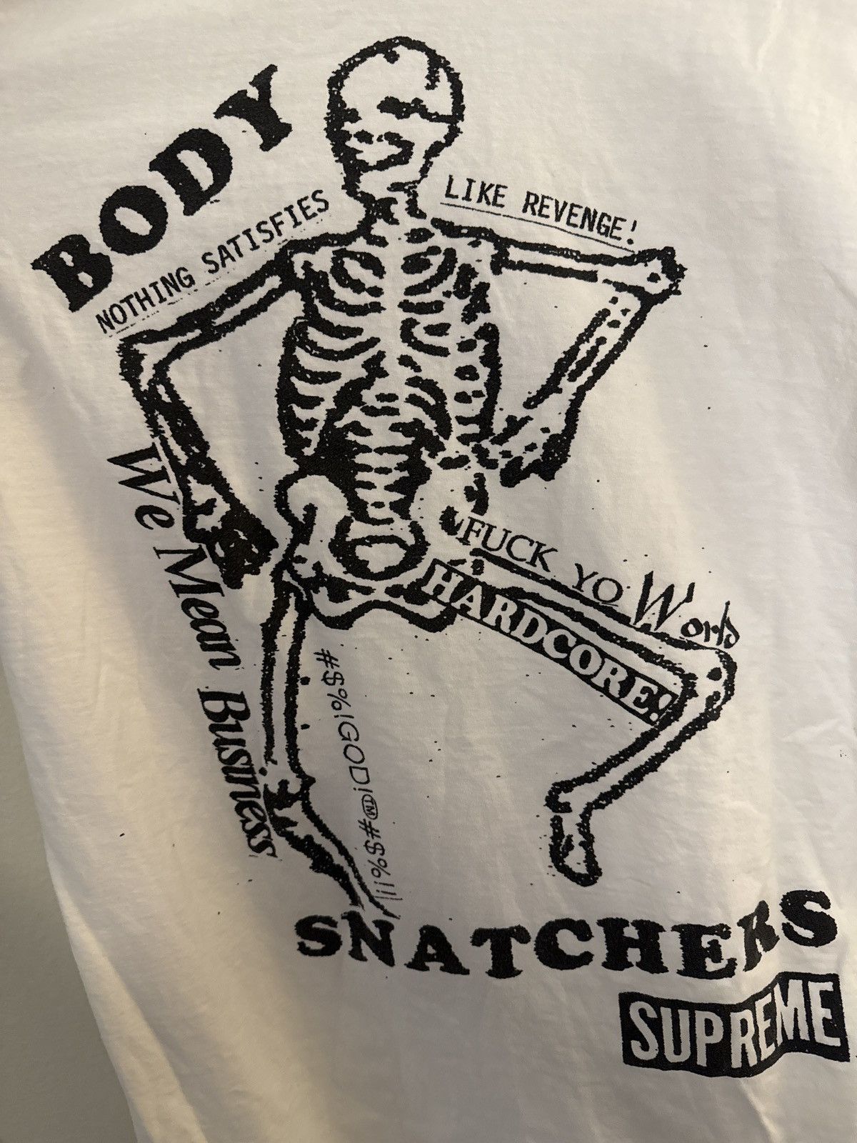 Supreme Supreme Skeleton Tshirt Size US XL / EU 56 / 4 - 2 Thumbnail