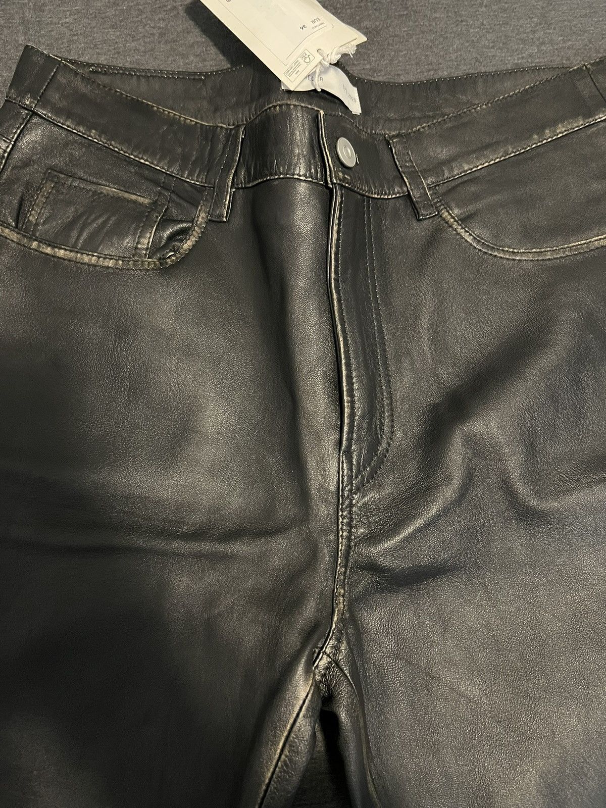 H&M H&M Atelier Leather Pants - PREMIUM LINE Size US 34 / EU 50 - 6 Thumbnail