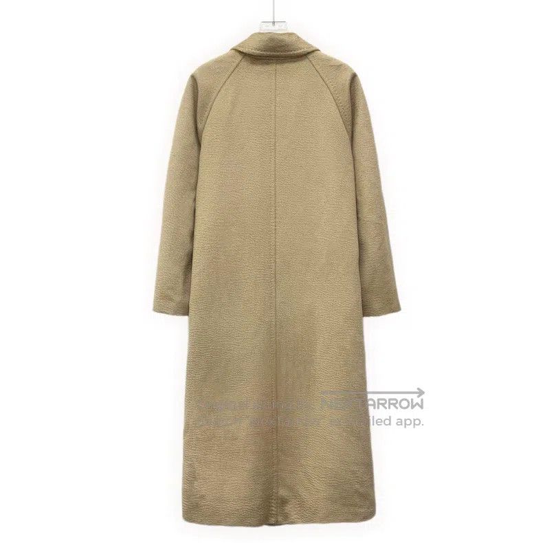 Max Mara Max Mara Brown Alpaca Hair Reversible Long-Sleeve Coat Size M / US 6-8 / IT 42-44 - 2 Thumbnail