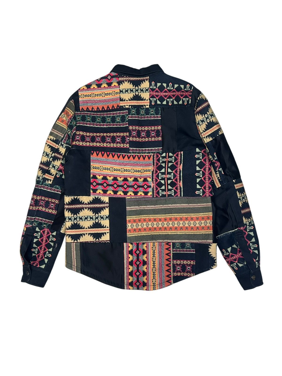 Valentino F/W 16 Sample Patchwork Overshirt Size US S / EU 44-46 / 1 - 3 Thumbnail