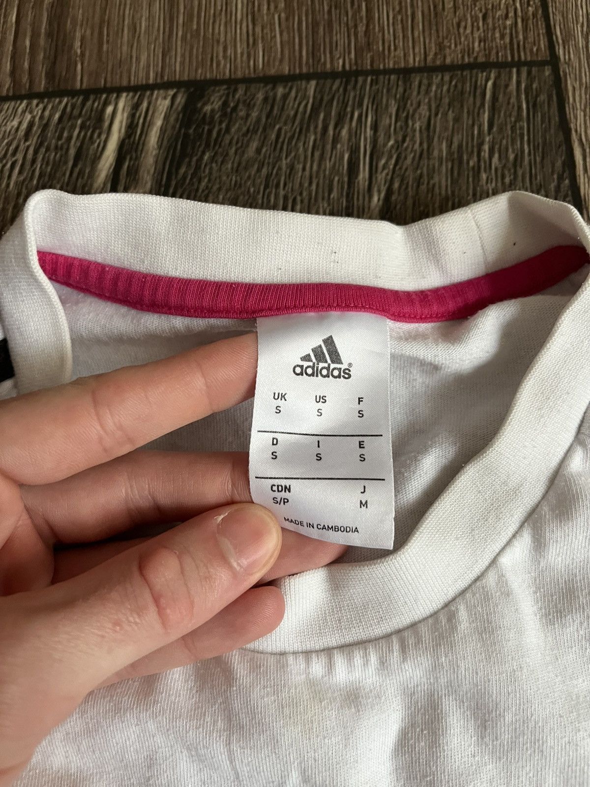 Adidas × Vintage Adidas Real Madrid 2014/2015 Pre Training Football T-shirt Size US S / EU 44-46 / 1 - 4 Thumbnail