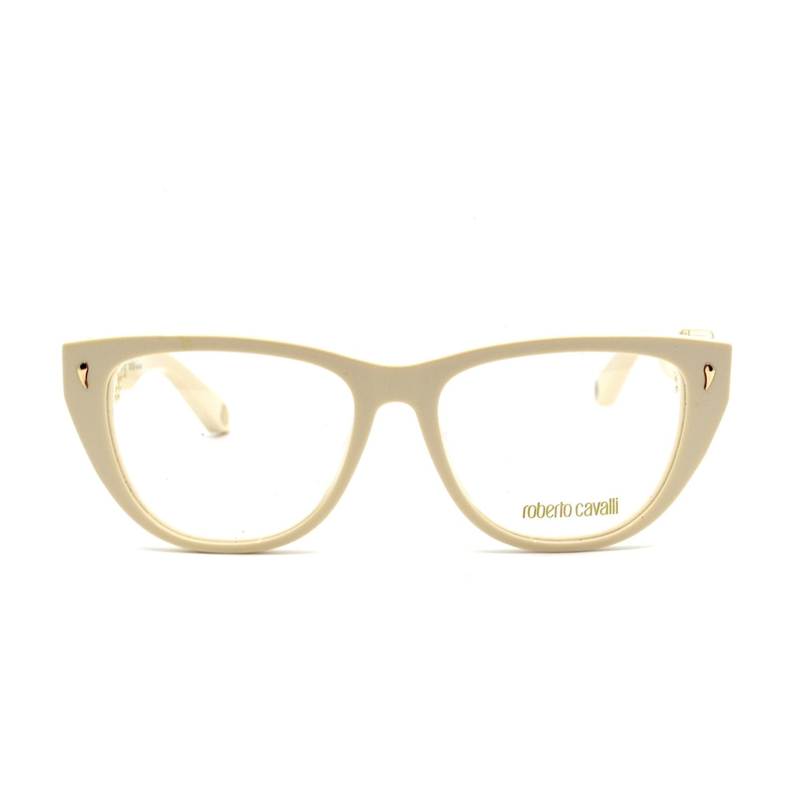 Roberto Cavalli NEW ROBERTO CAVALLI VRC045 09X7 IVORY EYEGLASSES FRAME Size ONE SIZE - 3 Thumbnail