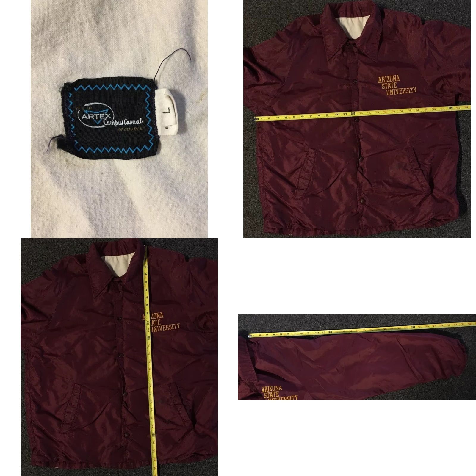 Vintage VINTAGE ASU Sun Devils Jacket Shirt? Size US L / EU 52-54 / 3 - 10 Thumbnail