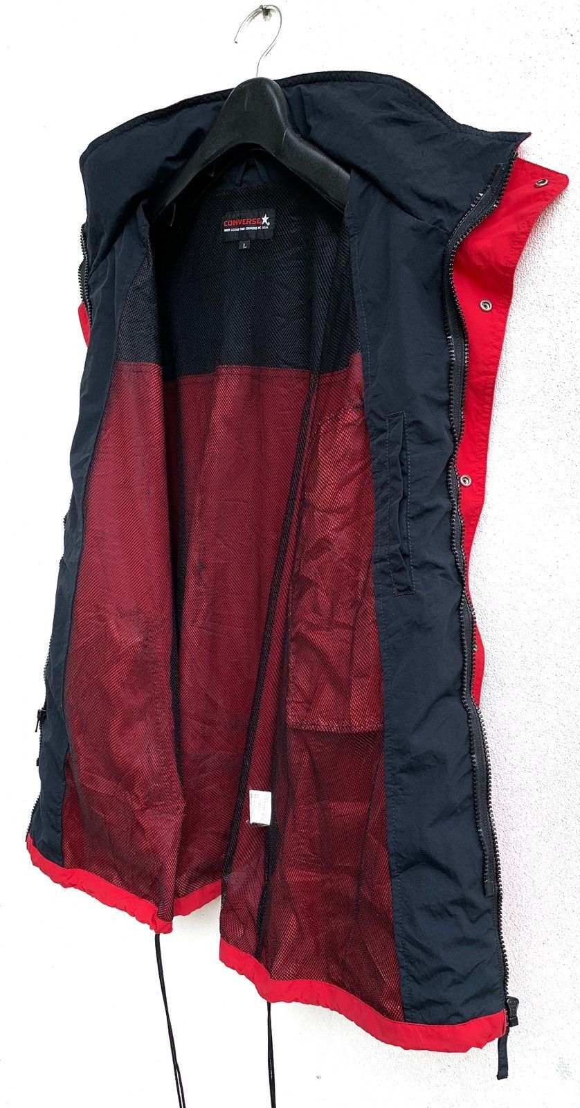 Converse Vintage CONVERSE Zipper Windbreaker Size US L / EU 52-54 / 3 - 10 Thumbnail