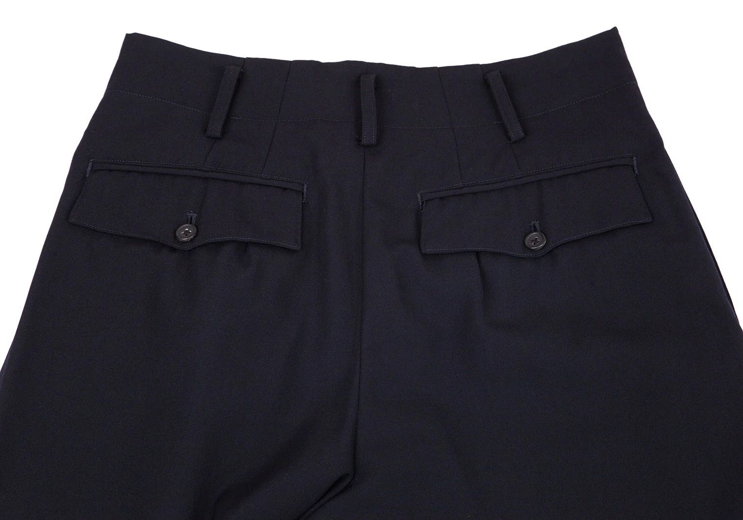 Yohji Yamamoto Yohji Yamamoto Wool Gabardine Pants Navy 2 Size US 32 / EU 48 - 11 Thumbnail