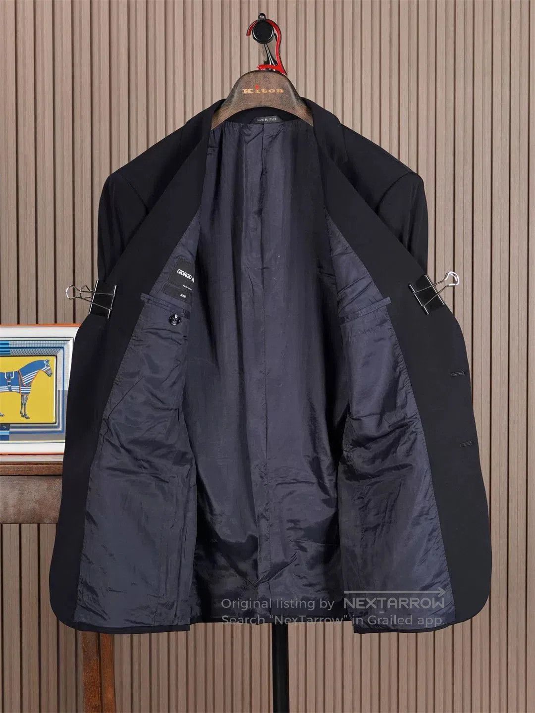 Giorgio Armani Armani GA Suit Jacket with Tech Fabric. Size US L / EU 52-54 / 3 - 2 Thumbnail