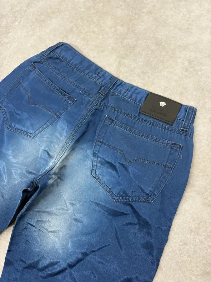 Versace 2000s Versace Royal Blue Faded Pants Size 25" / US 0 / IT 36 - 8 Thumbnail