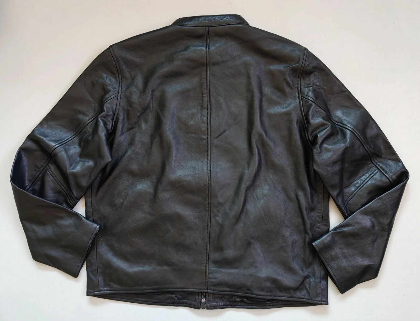 Diesel Diesel logo-embossed leather jacket FTP 5088 Size US XL / EU 56 / 4 - 10 Thumbnail