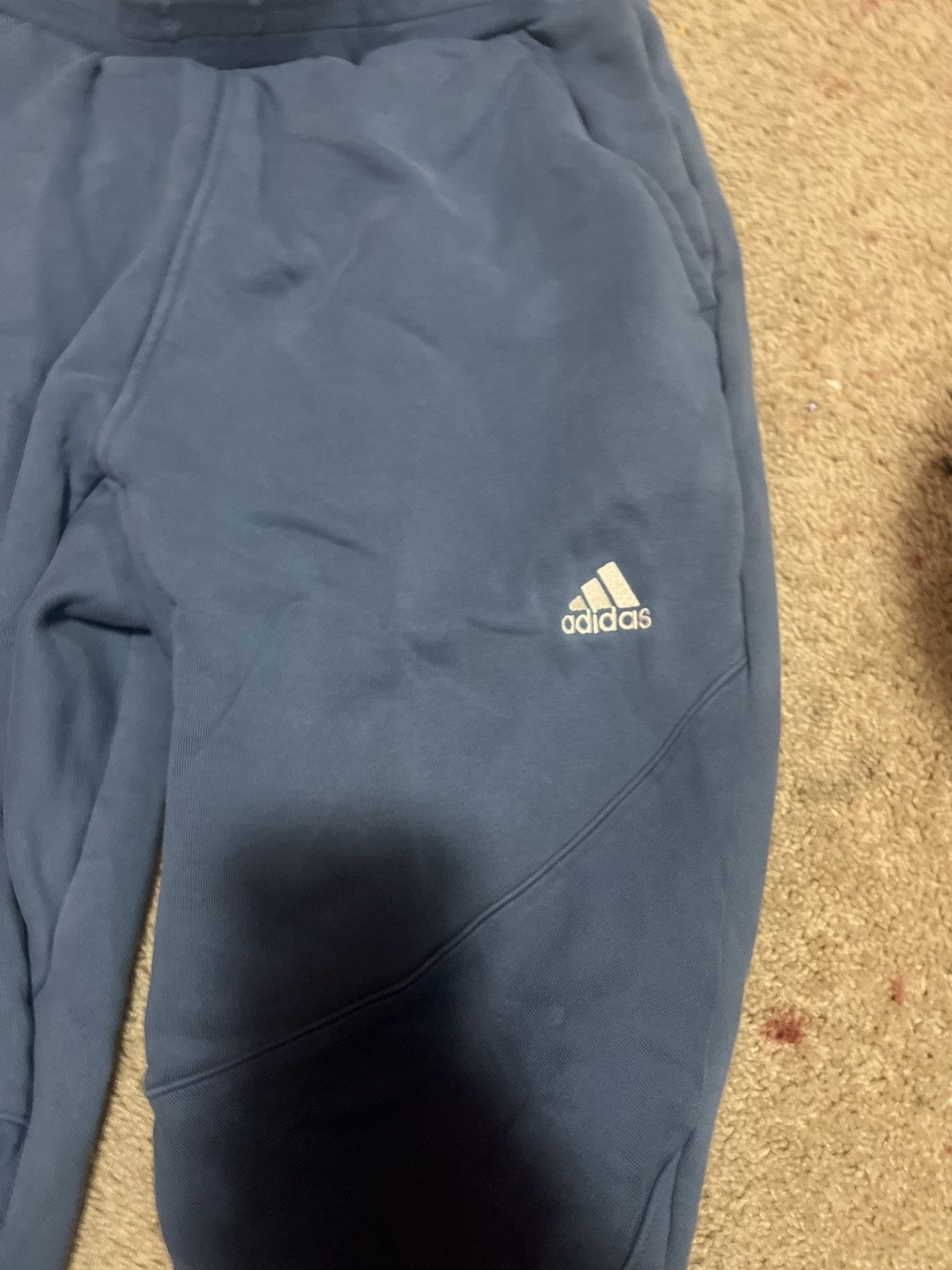 Adidas Blue Adidas Sweatpants Size 28" / US 6 / IT 42 - 2 Thumbnail